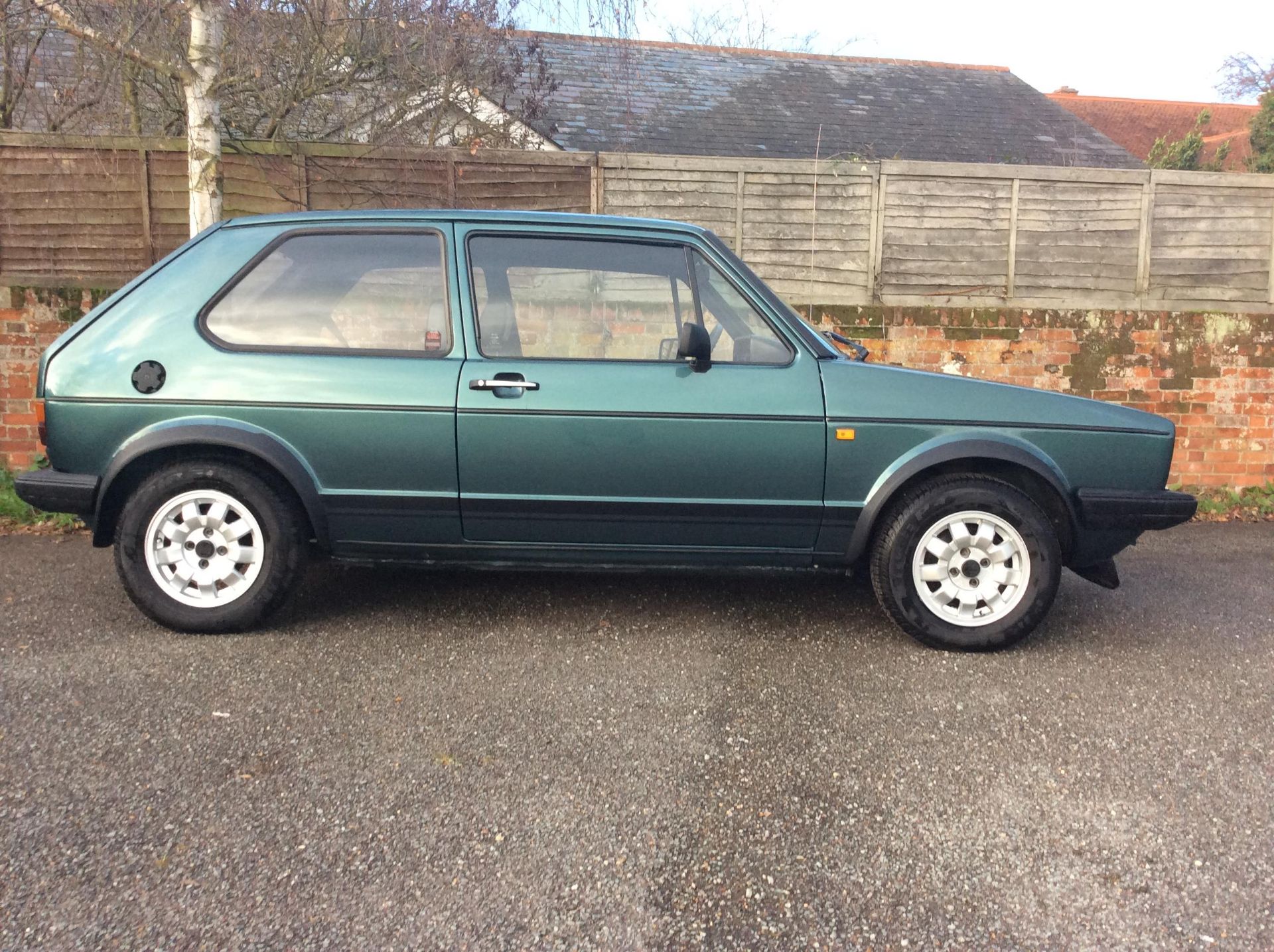 Mk1 Golf GTI, 1.8 Lhasa Green, 127156 miles.