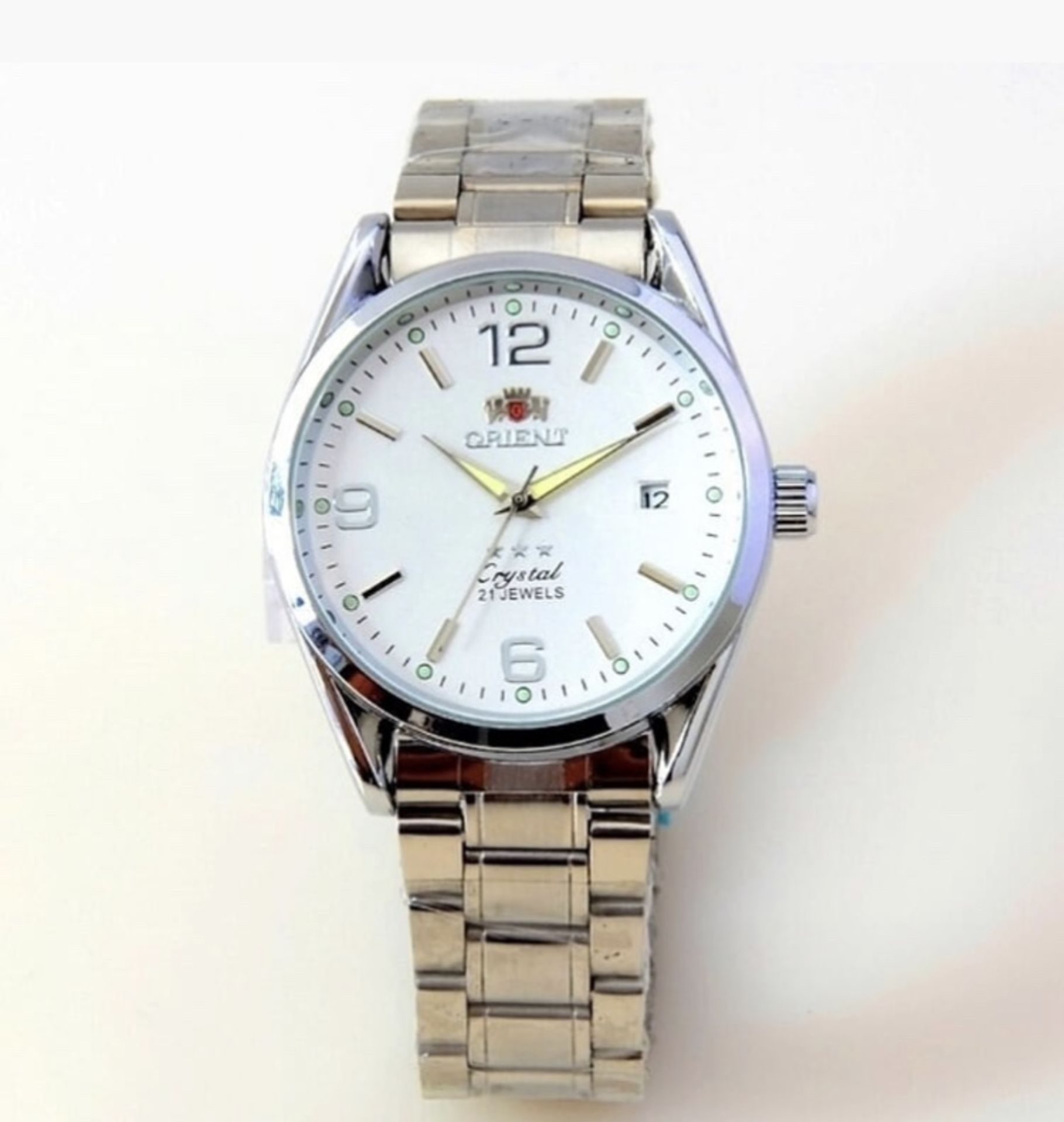 Classic Stainless Steel Mechanical Watch