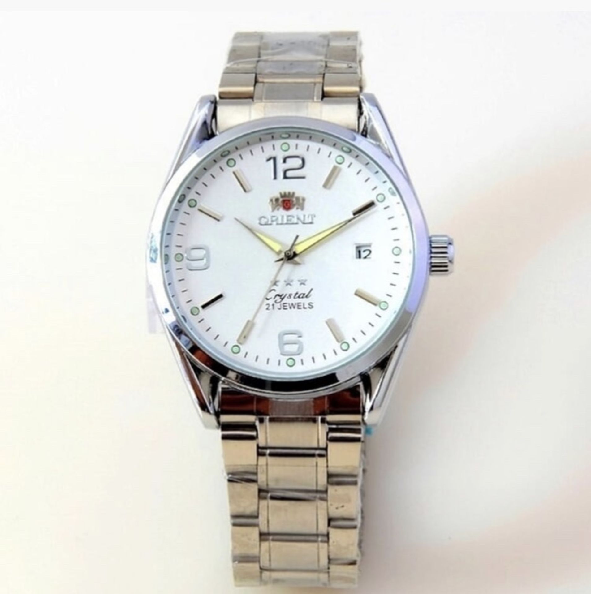 Classic Stainless Steel Mechanical Watch