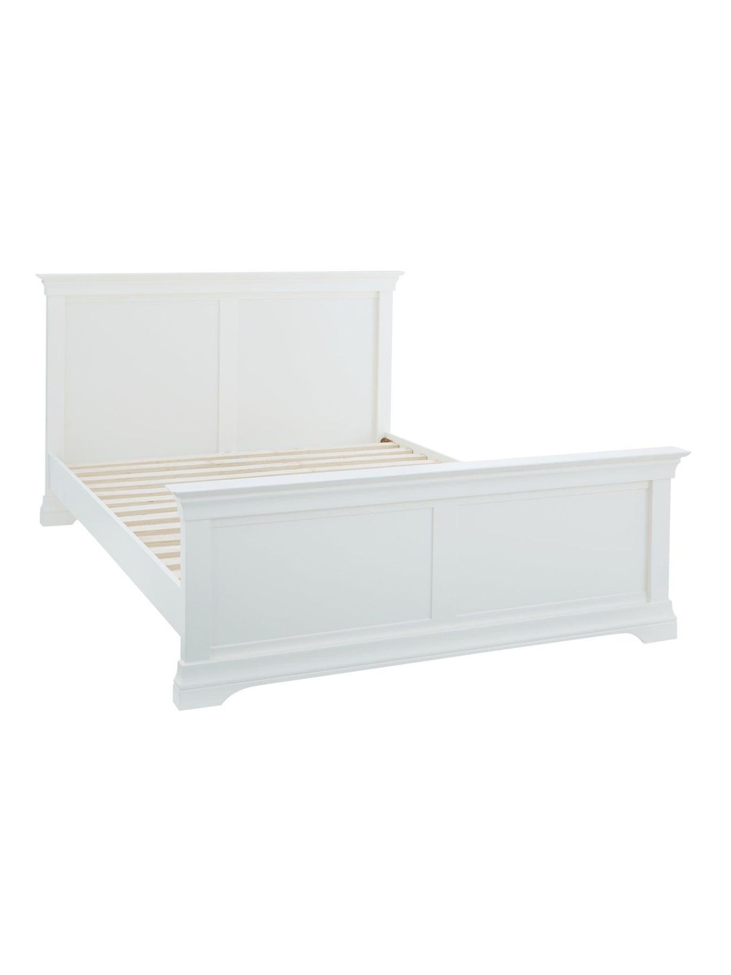 Boxed Item Ideal Home Solid Oak Normandy 3Pc Bedroom Set [White] Rrp ¬£1823 - Image 2 of 4