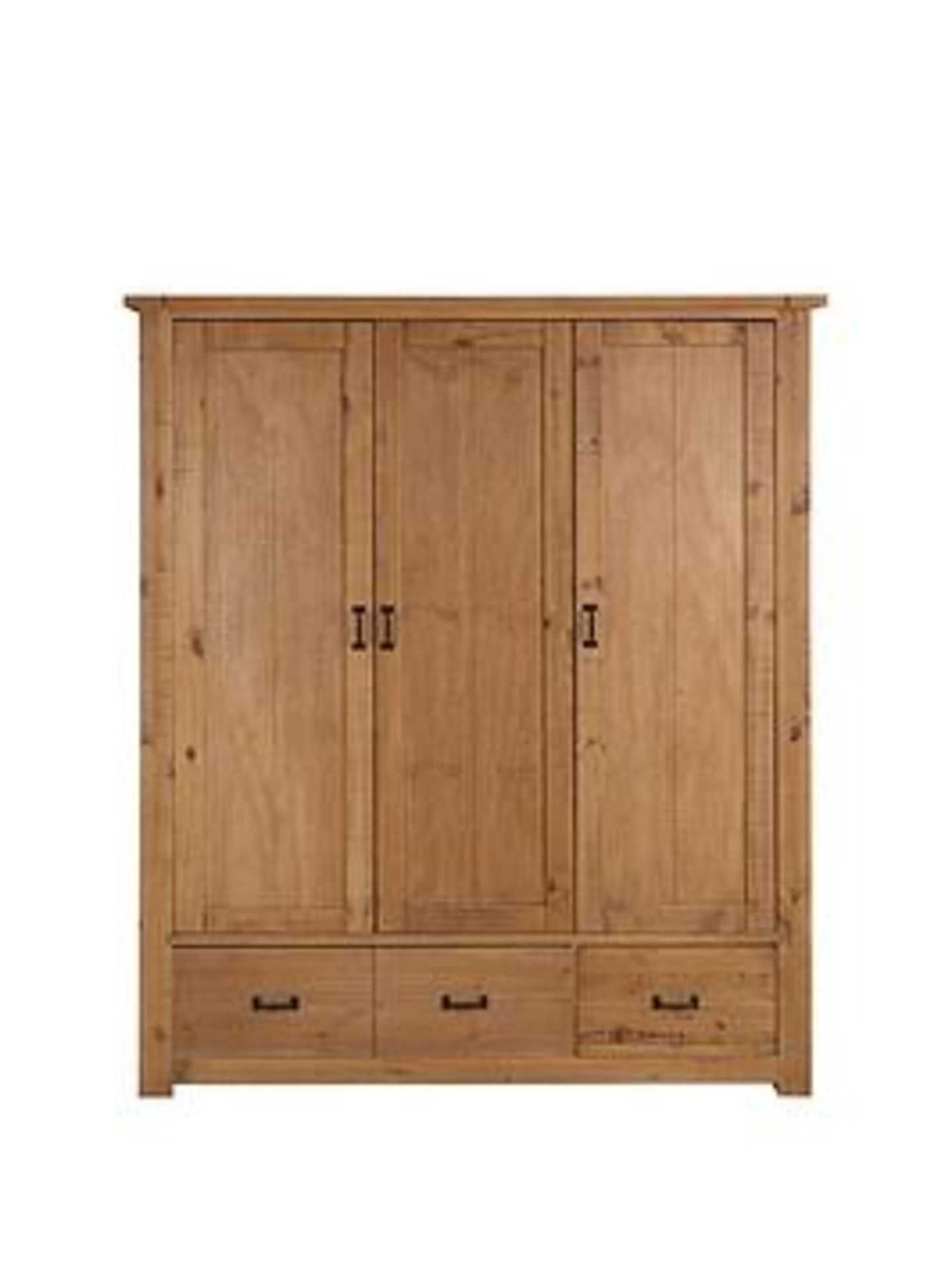 Boxed Item Albion Pine 2Pc Bedroom Set [Rustic Pine] Rrp ¬£878 - Image 2 of 3