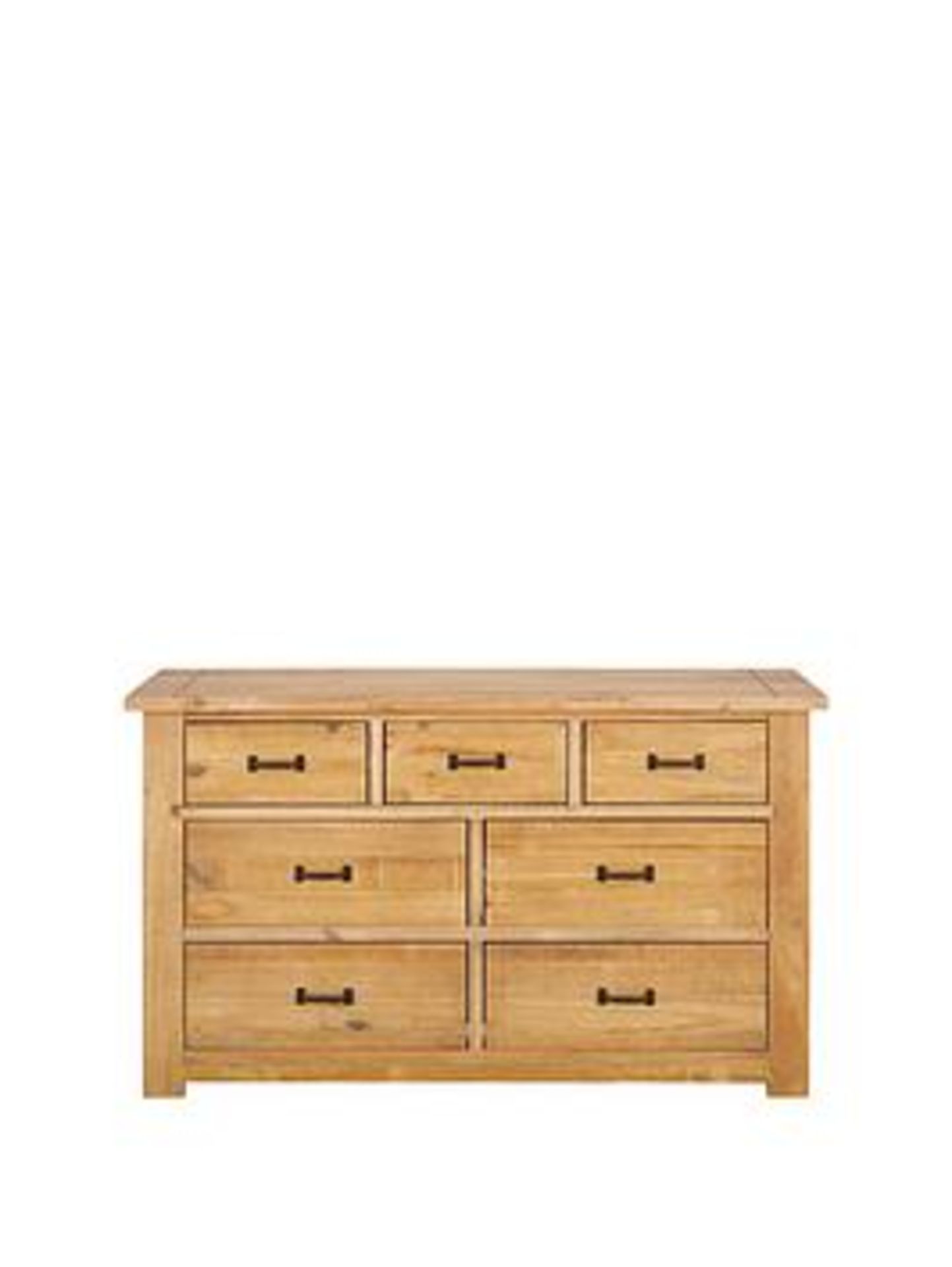 Boxed Item Albion Pine 3Pc Bedroom Set [Rustic Pine] Rrp ¬£1273 - Image 3 of 4