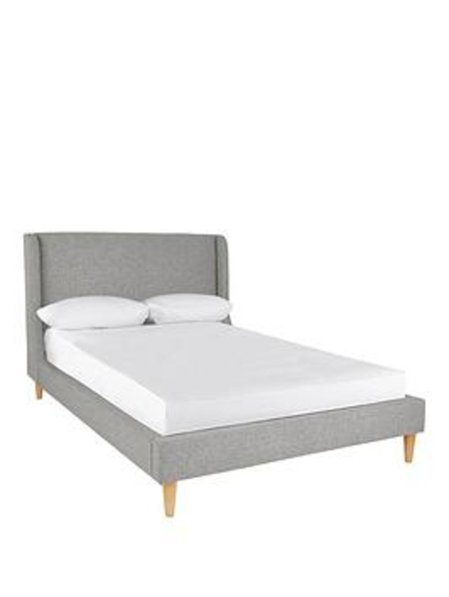 Boxed Item Ideal Home Harmony Double Bed [Grey] 117X166X227Cm Rrp:¬£599