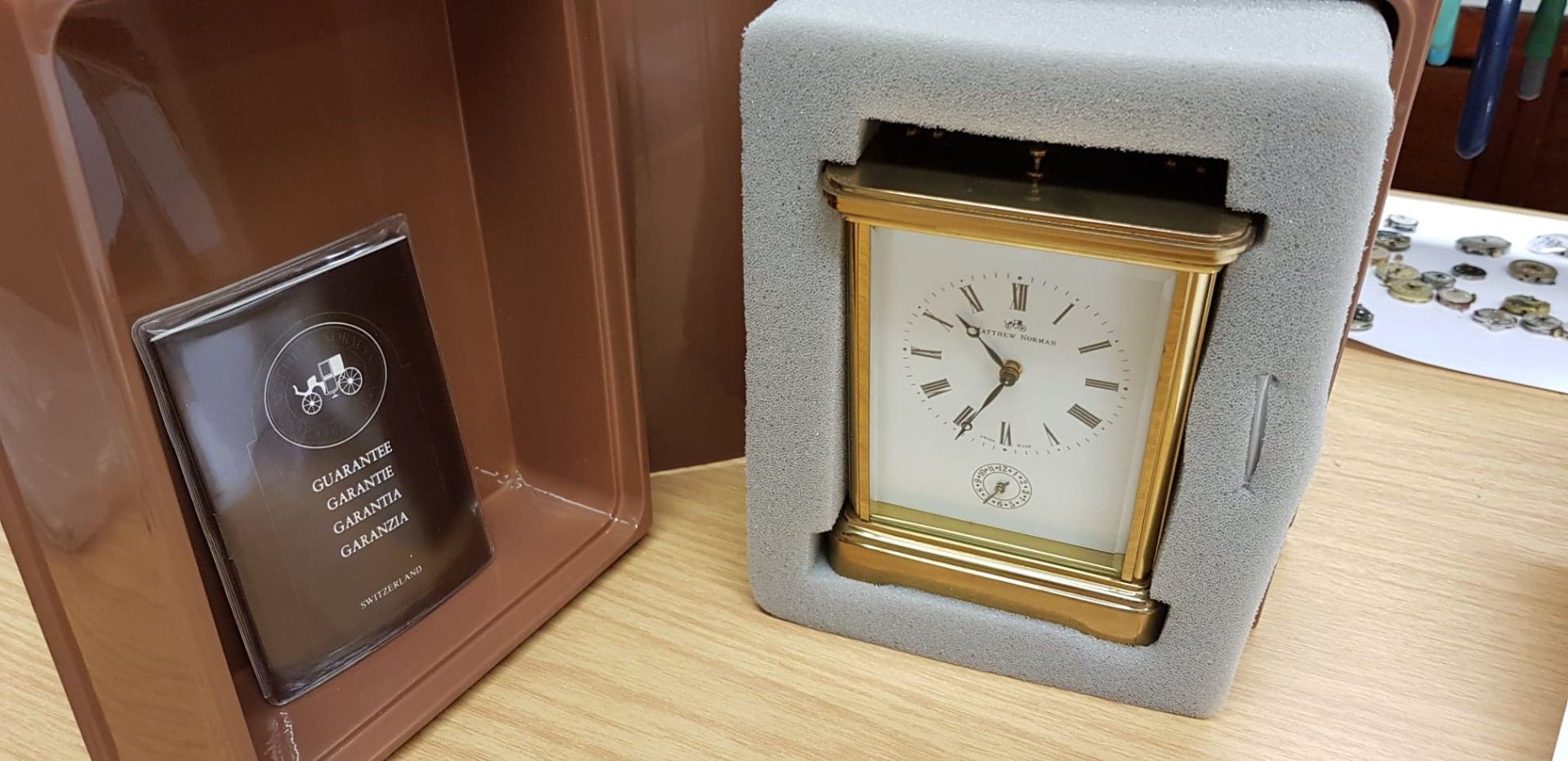 Matthew Norman Carriage Clock With Repeater And Alarm