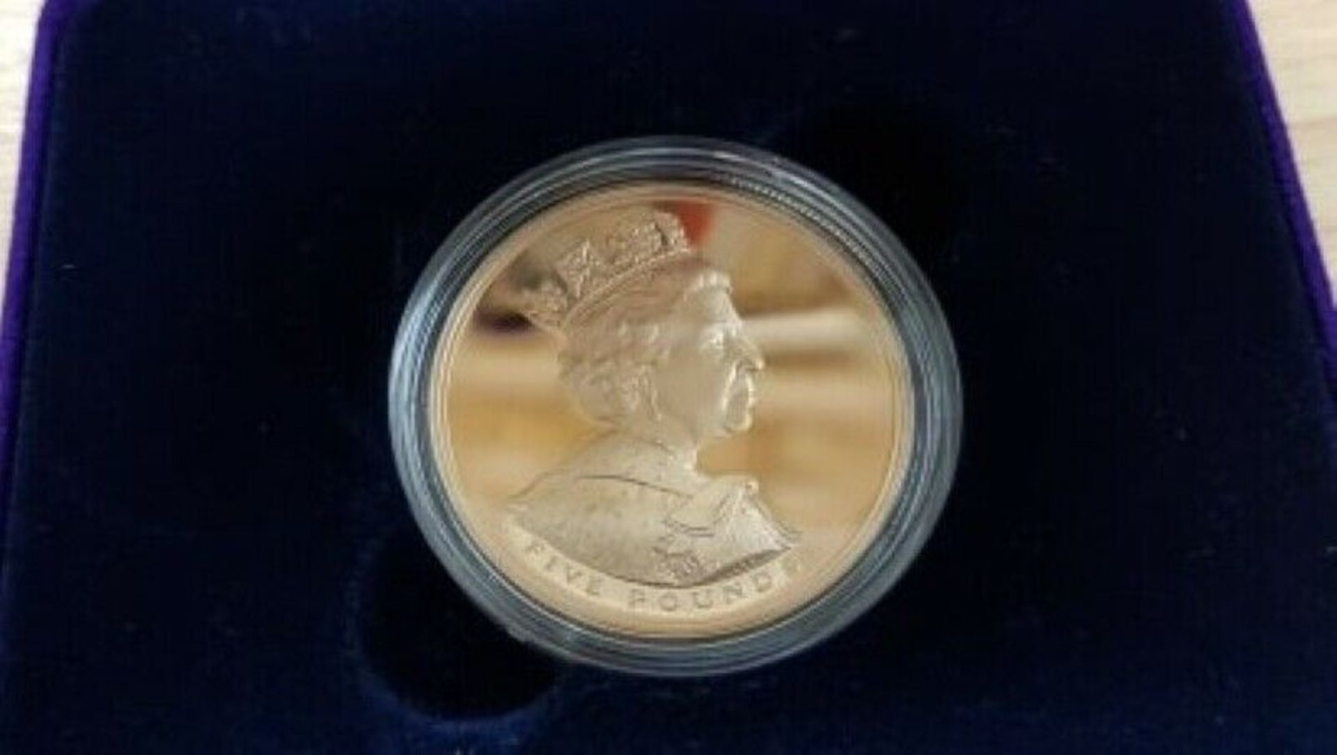 Limited Edition 2002 - Gold Five Pound Proof Coin - Image 4 of 6