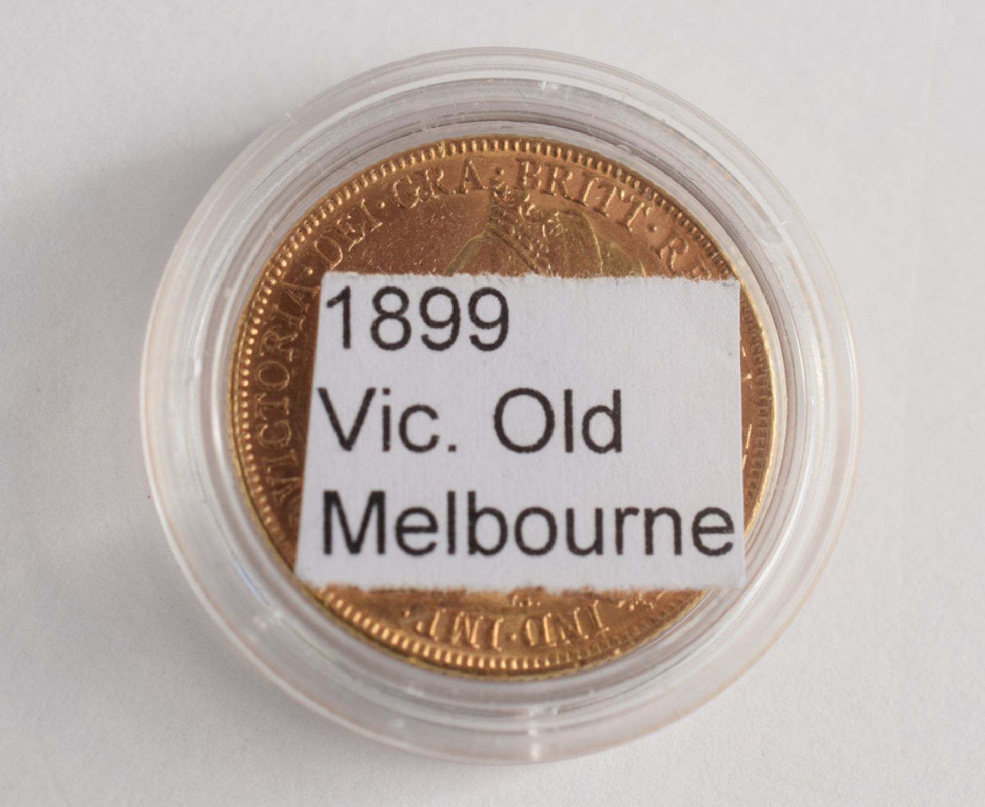 Victorian Gold Sovereign 1899 Melbourne Mint - Image 4 of 5