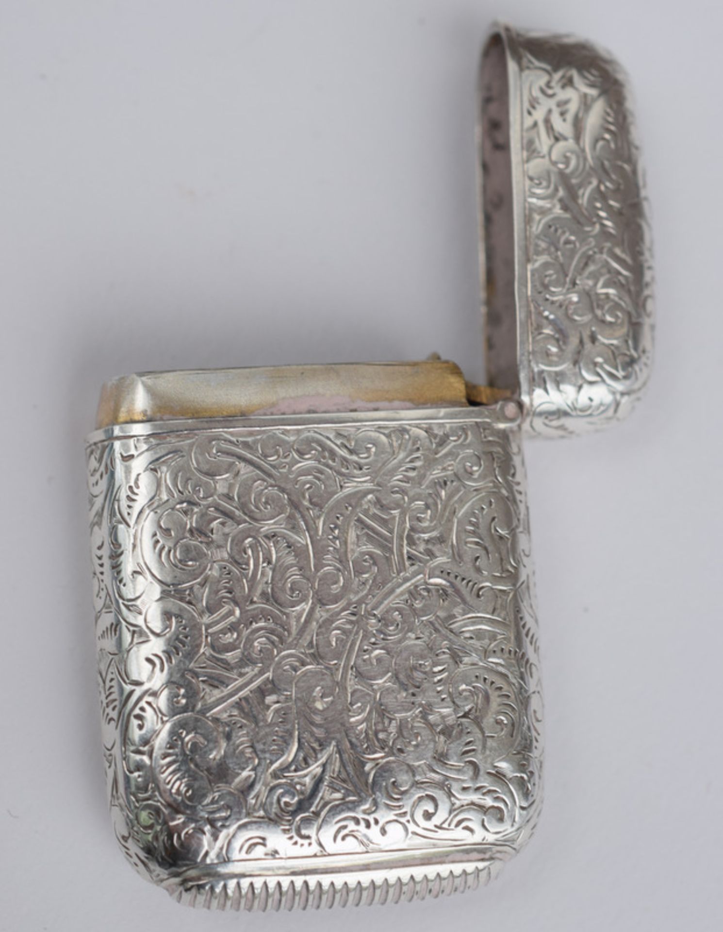 Antique Silver Vesta Case c1898 - Image 4 of 5