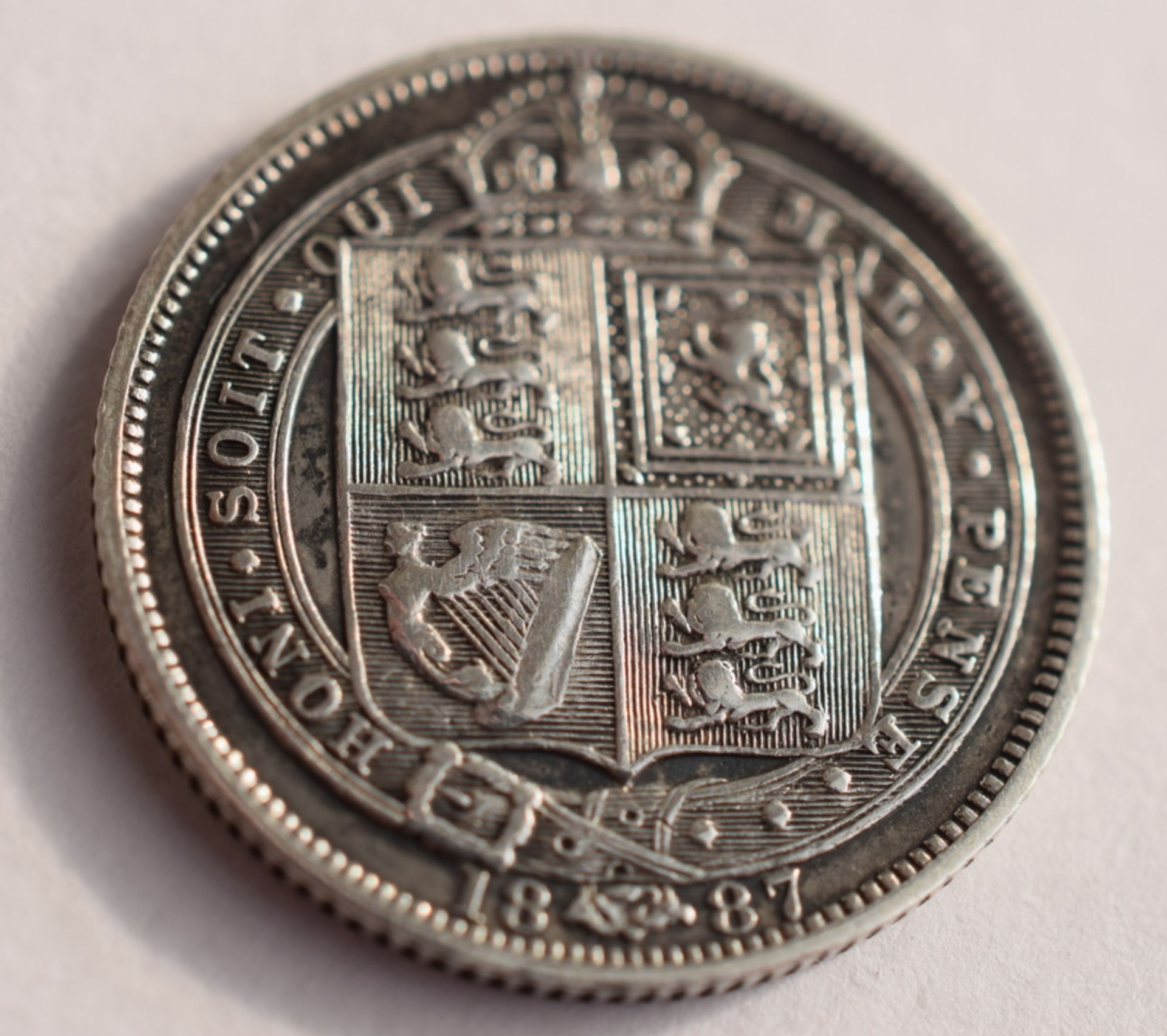 1887 Victorian Silver Sixpence - Image 5 of 5