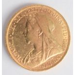 Victorian Gold Sovereign 1899 Melbourne Mint