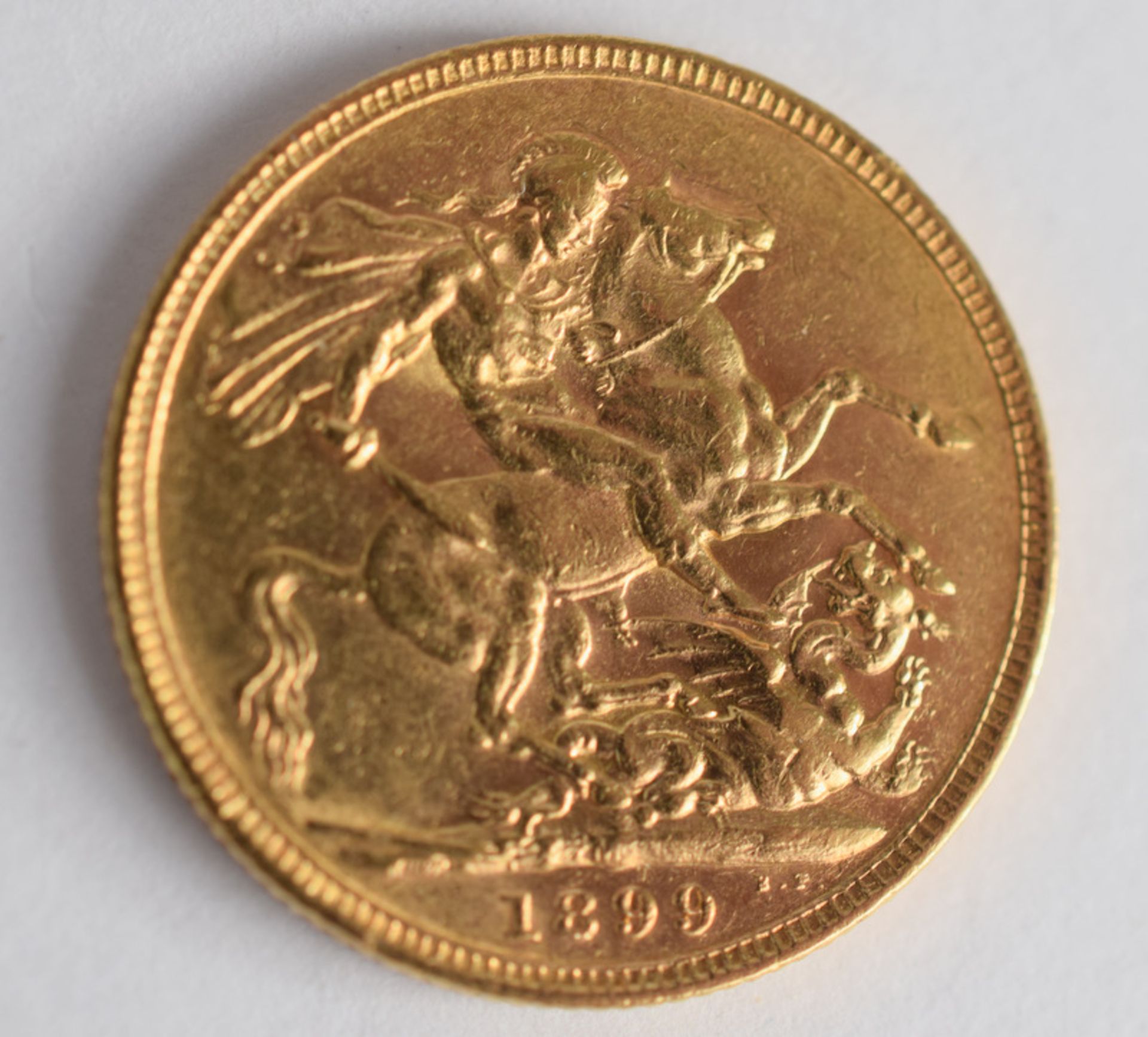 Victorian Gold Sovereign 1899 Melbourne Mint - Image 5 of 5