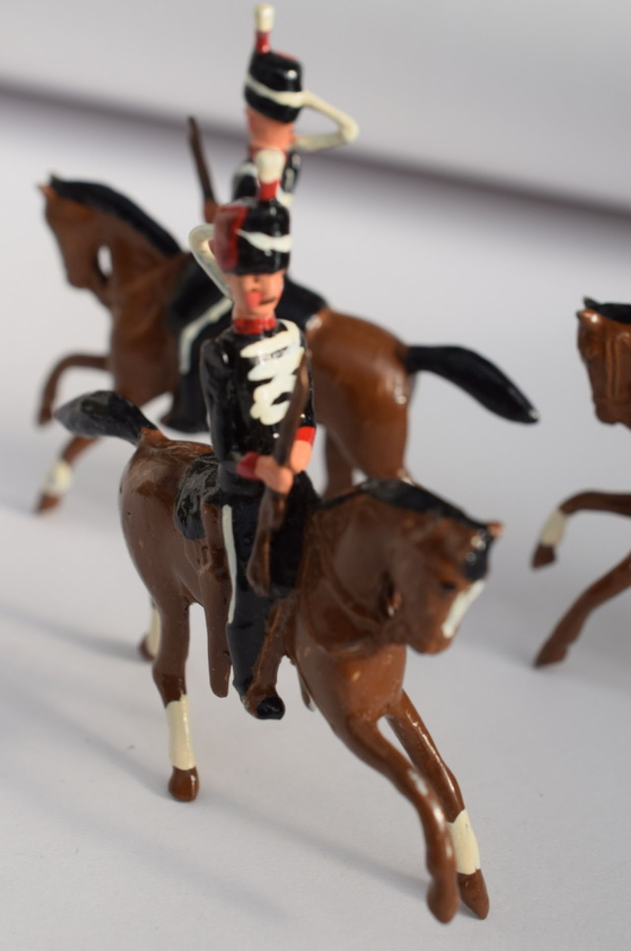 3 Derbyshire Yeomanry Cavalry Lead Soldier Figures - Image 2 of 5