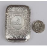 Antique Silver Vesta Case c1898