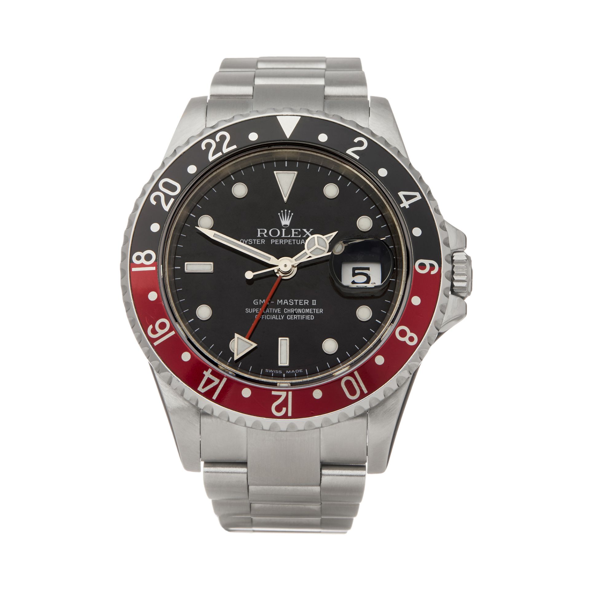 2011 GMT-Master II Rectangular Dial Coke Stainless Steel - 16710 - Image 8 of 8