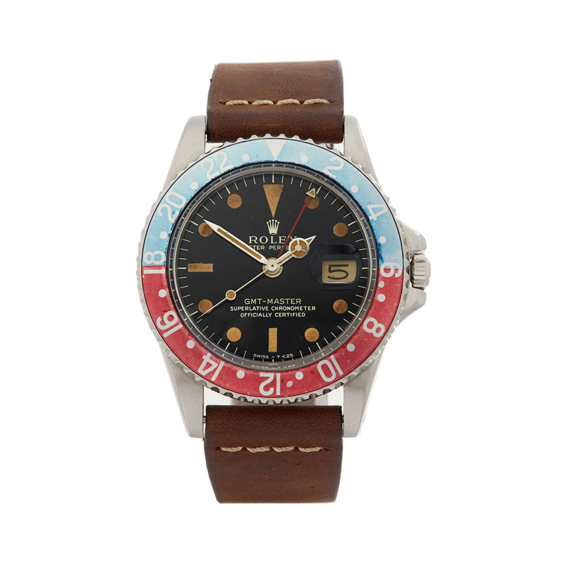 1965 GMT-Master Pepsi Gilt Dial Stainless Steel - 1675 - Image 12 of 12