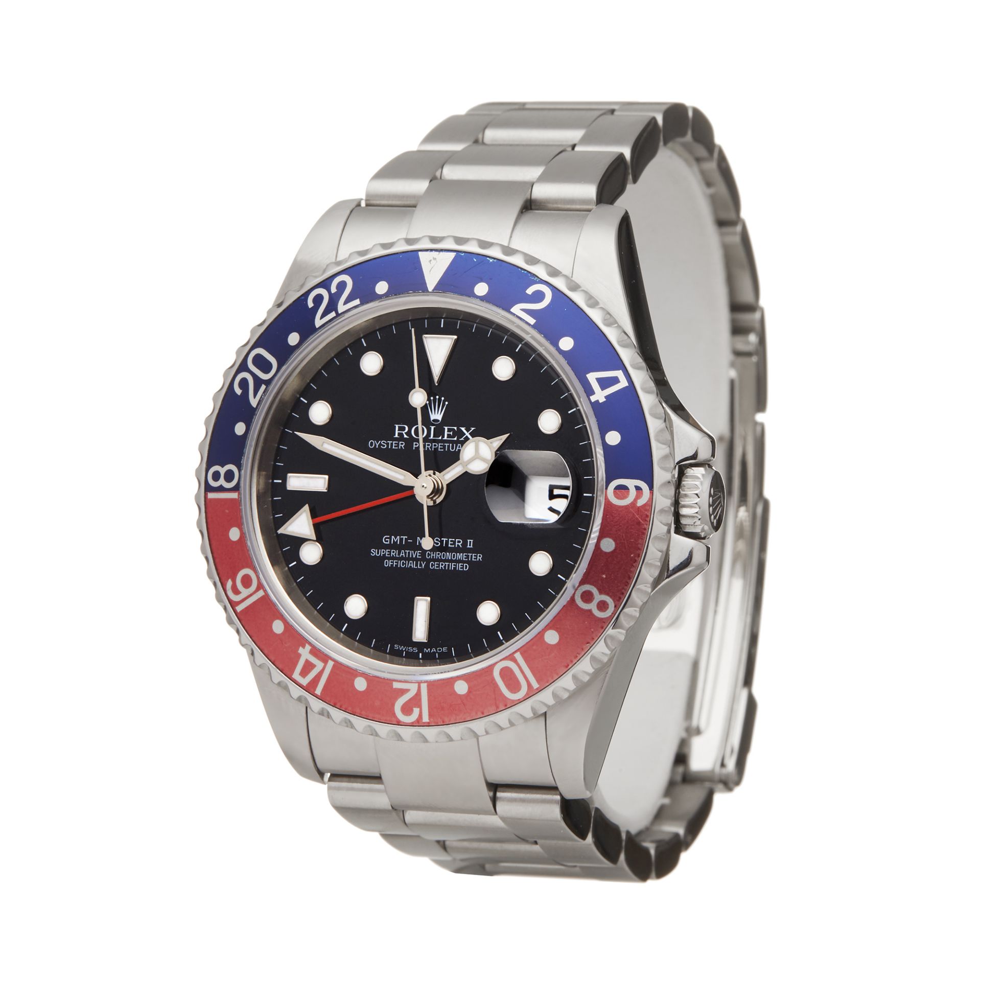 2006 GMT-Master II Pepsi Rectangular Dial Stainless Steel - 16710