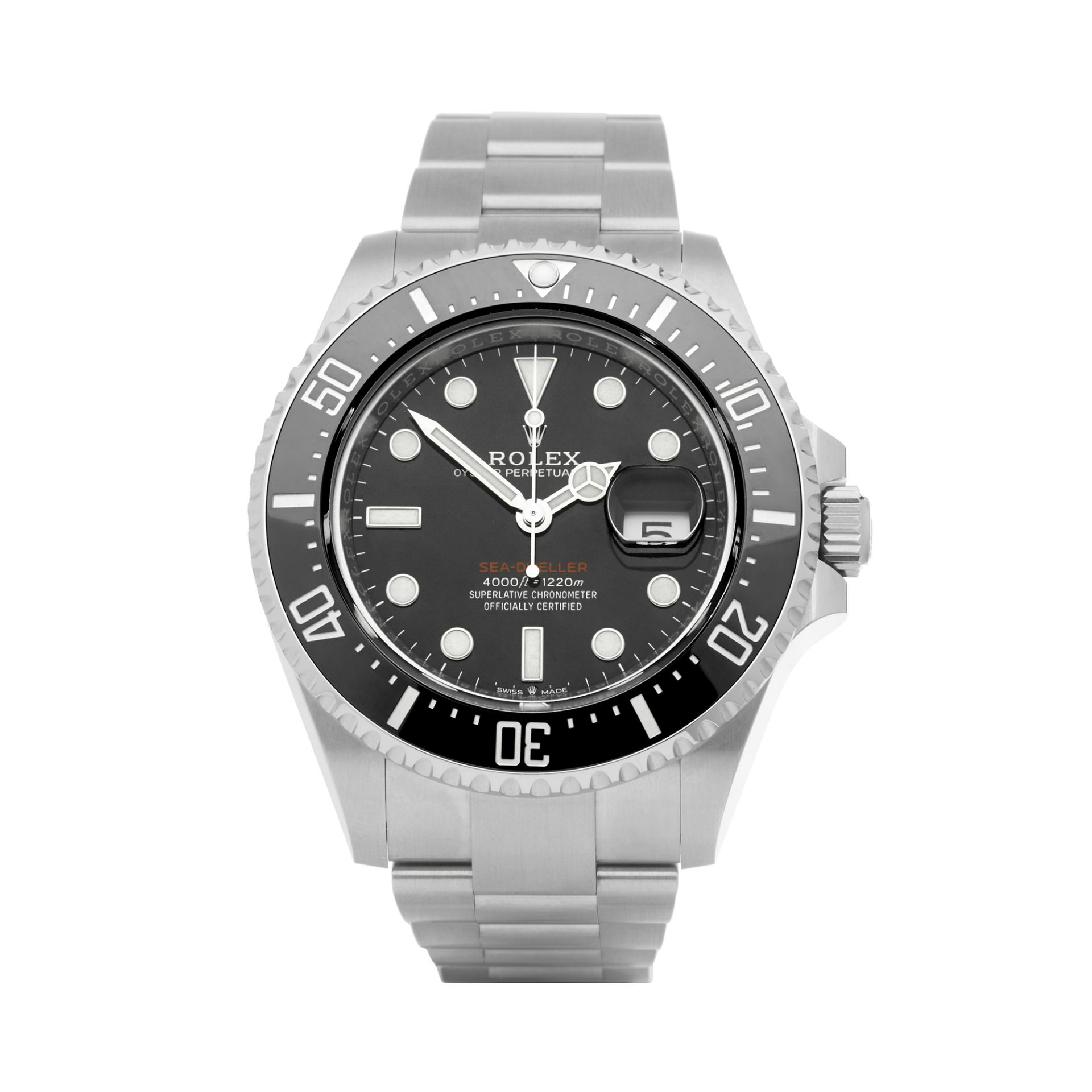 2018 Sea-Dweller 50th Anniversary Red Writing Stainless Steel - 126600 - Image 8 of 8