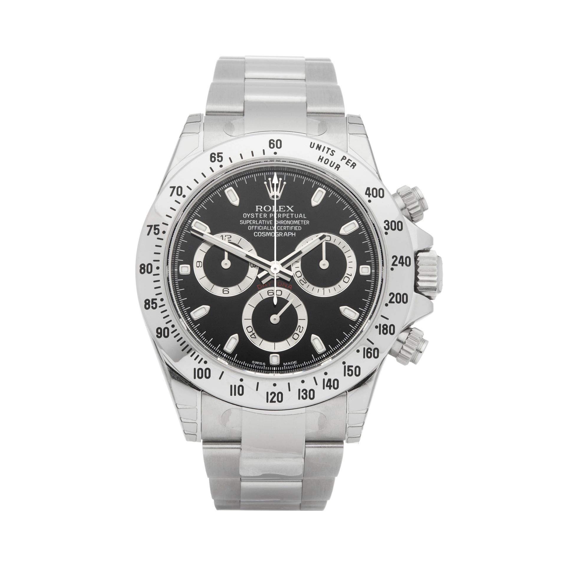 2013 Daytona NOS APH Chronograph Stainless Steel - 116520 - Image 9 of 9