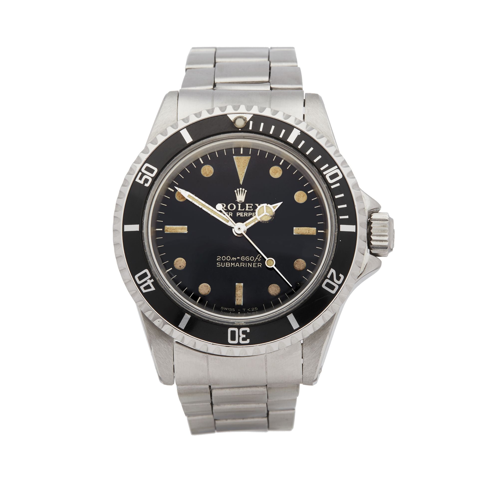 1967 Submariner Non Date Gilt Gloss Stainless Steel - 5513 - Image 8 of 8