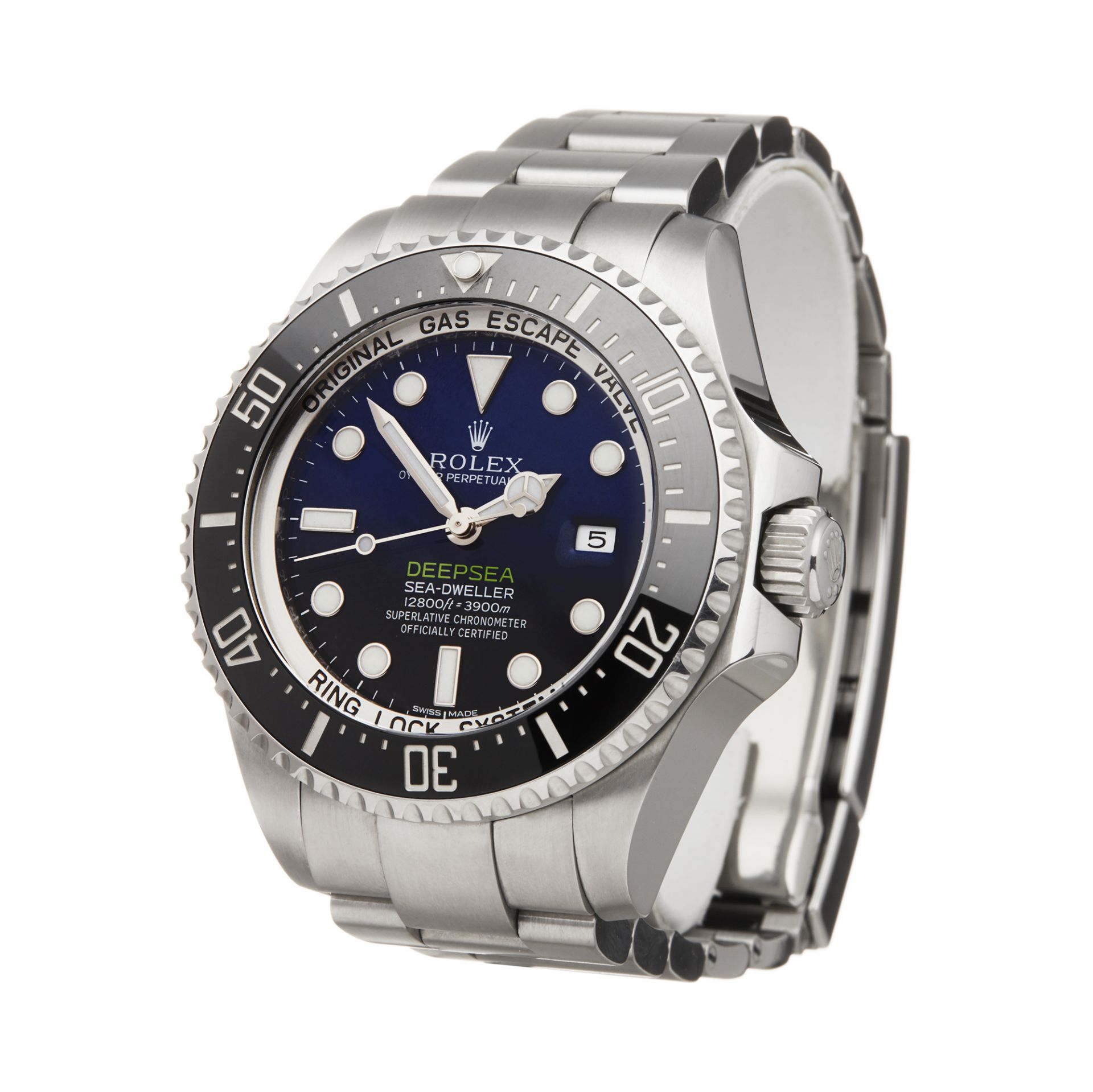 2018 Sea-Dweller Deepsea Deep Blue Stainless Steel - 116660