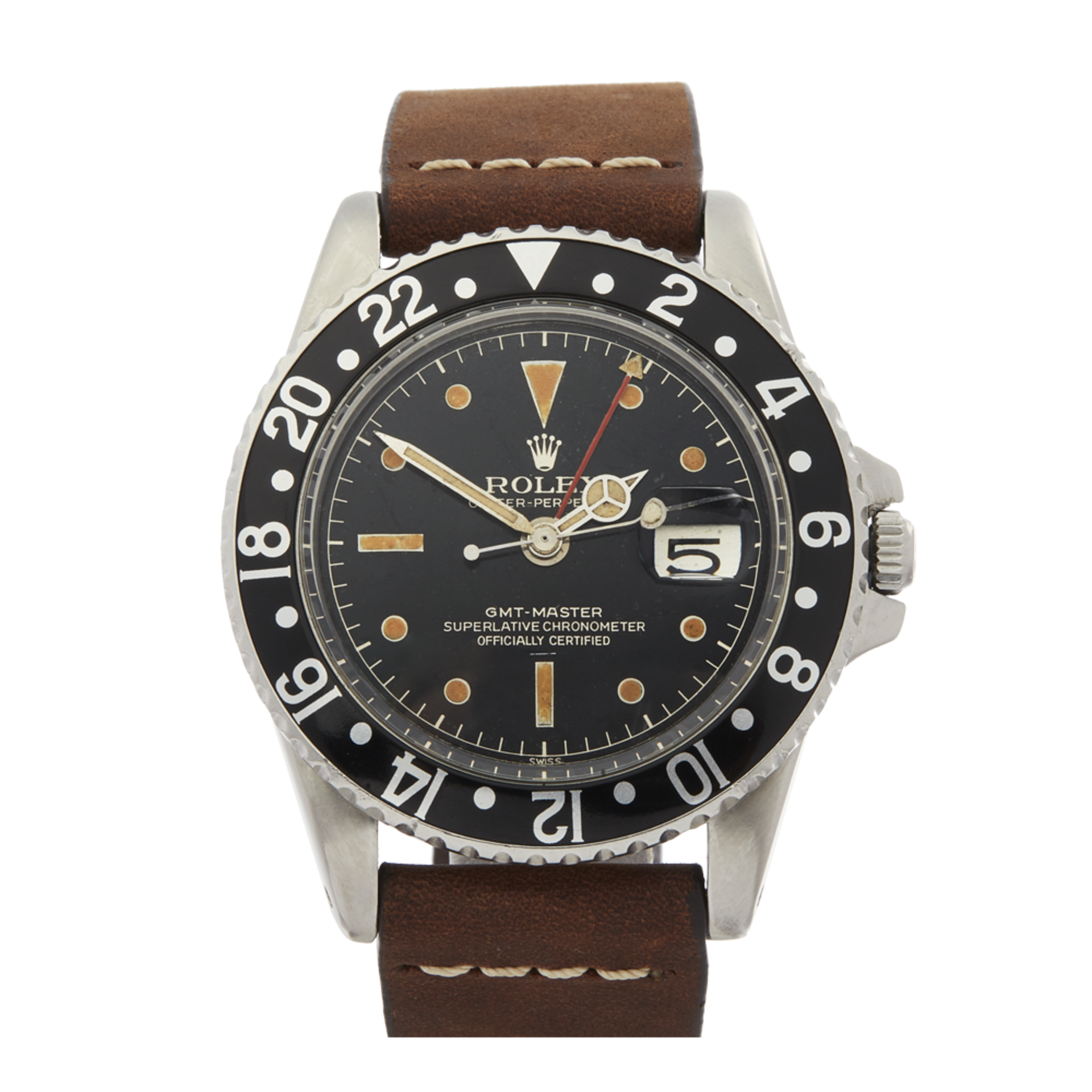 1963 GMT-Master Gilt Underline Dial Stainless Steel - 1675 - Image 2 of 14