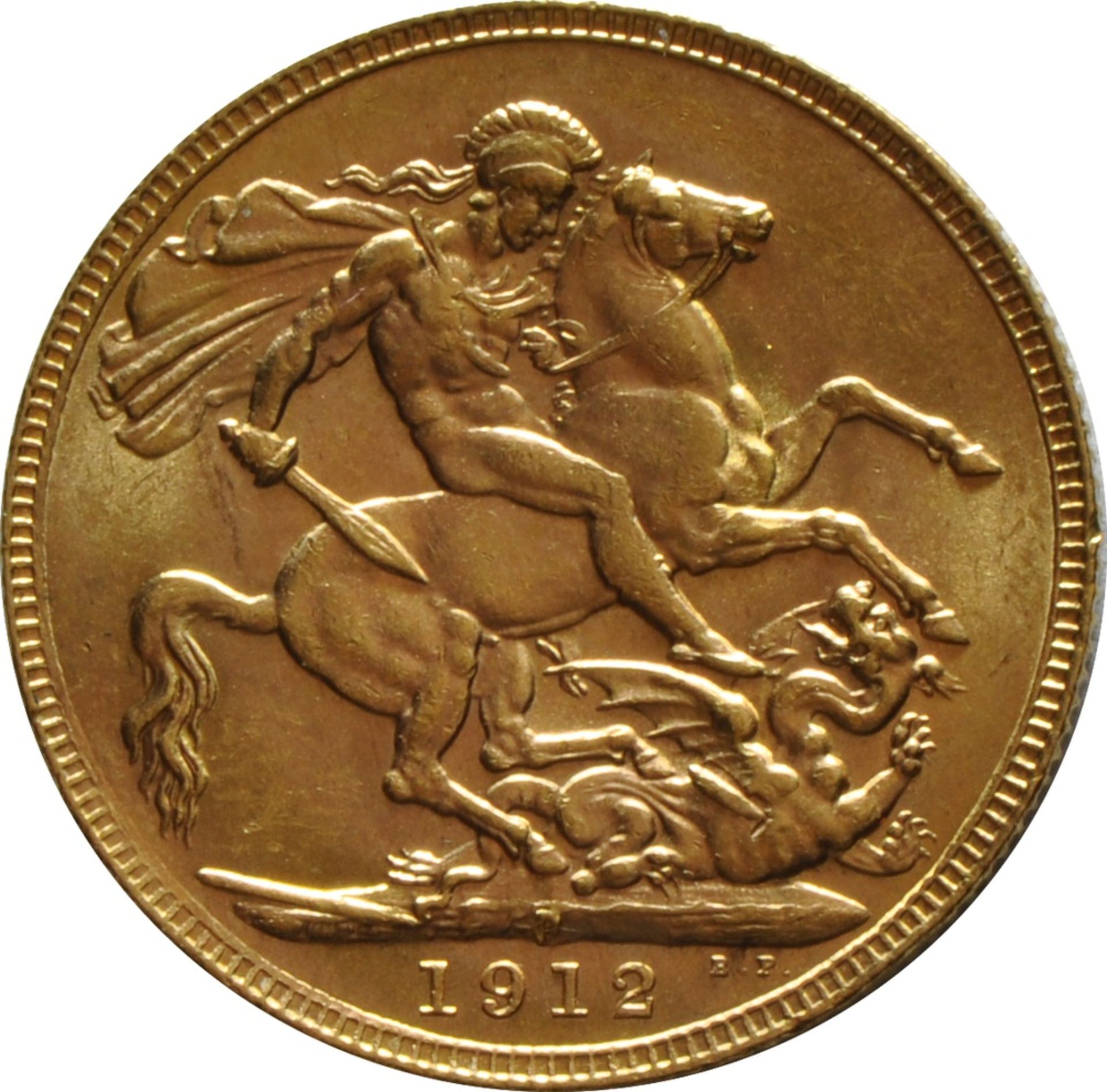 George V, Half-Sovereign -1912 - Image 2 of 2