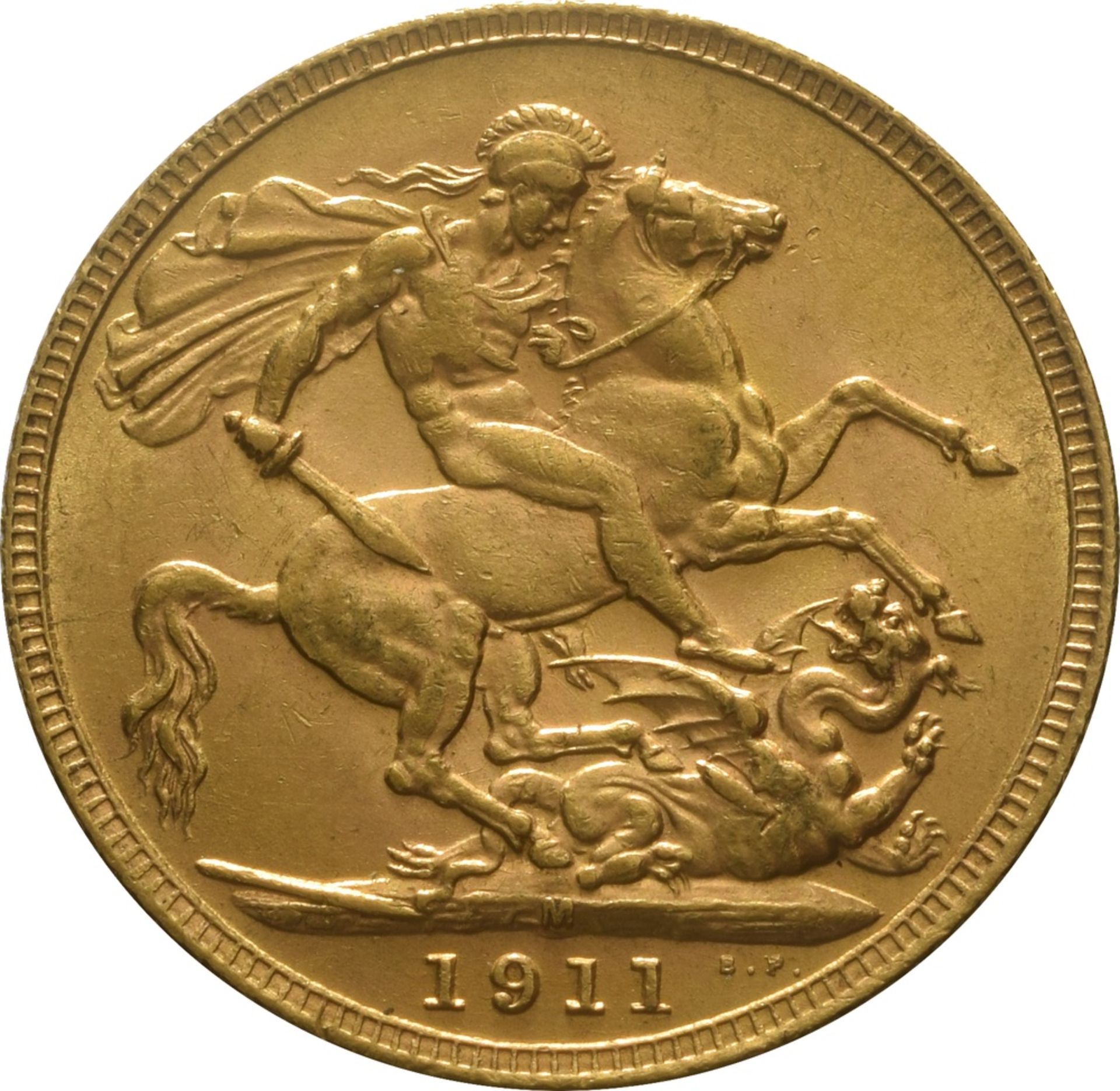 George V, Half-Sovereign -1911 - Image 2 of 2