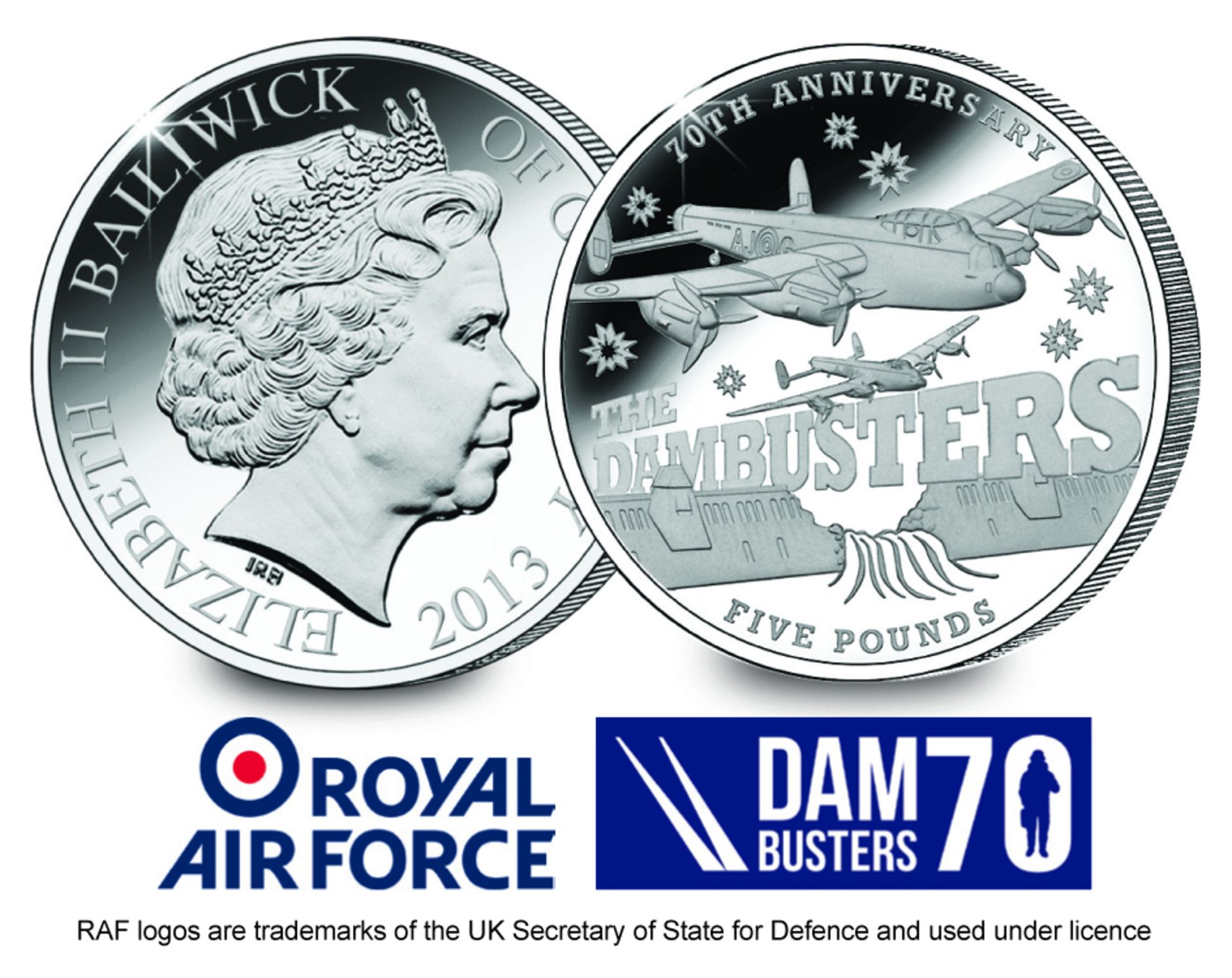 Dam Busters £5 coin