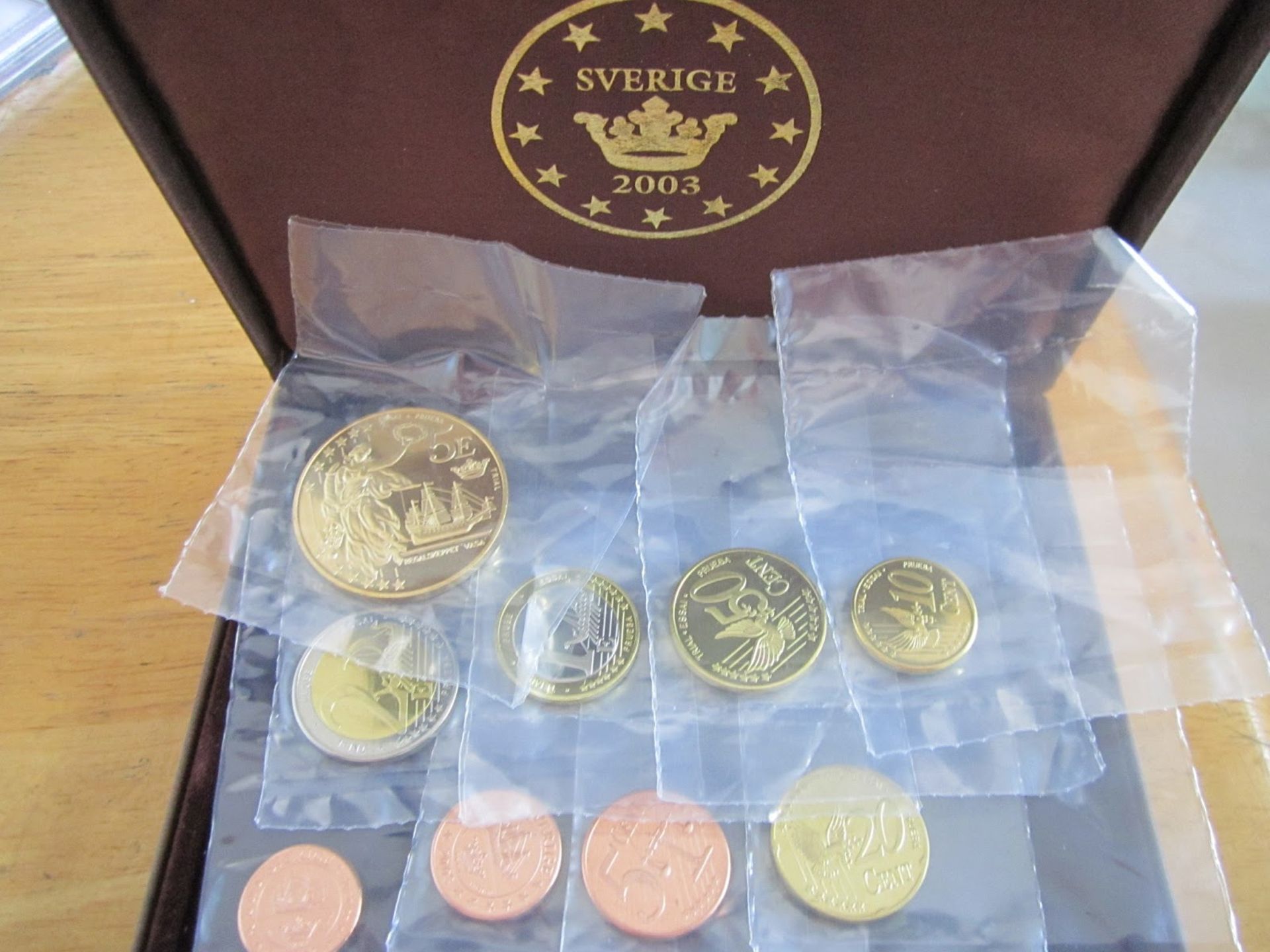 2003 Sweden pattern Euro set