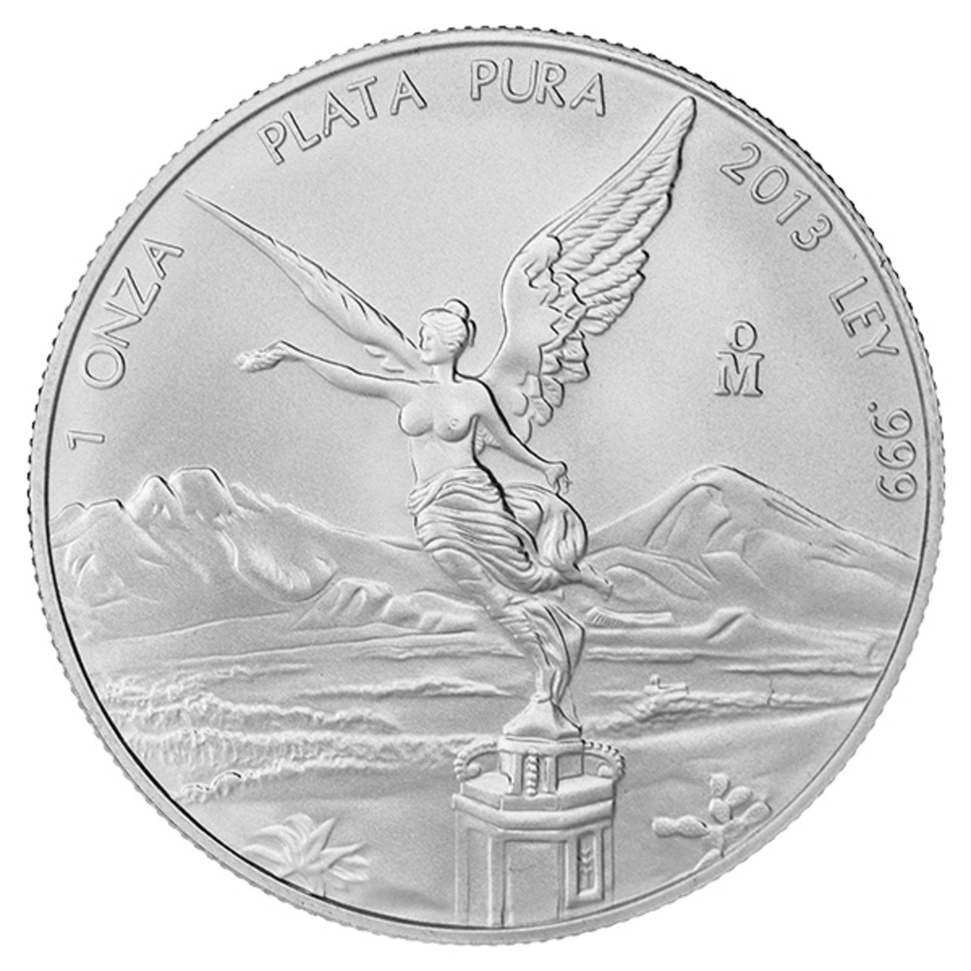 Silver 1 Ounce Mexican coin - 2013