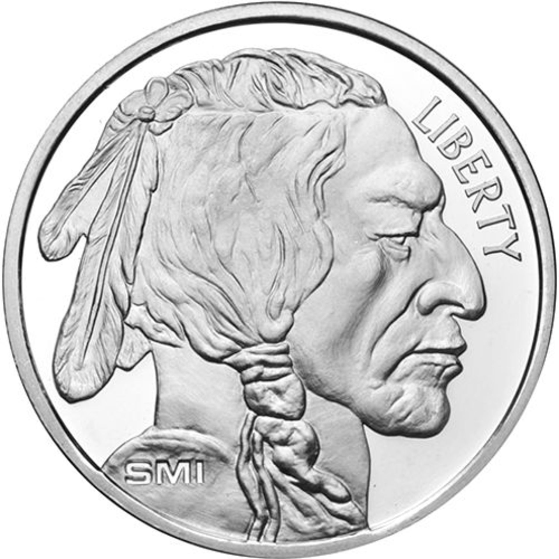 Silver 1 Ounce Silver Buffalo