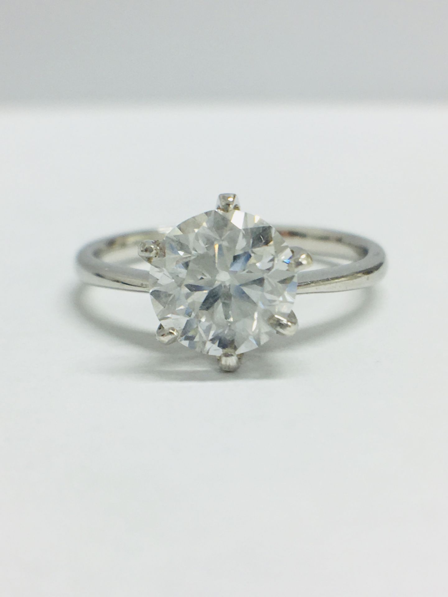 1.60Ct Diamond Solitaire Ring, - Image 8 of 9