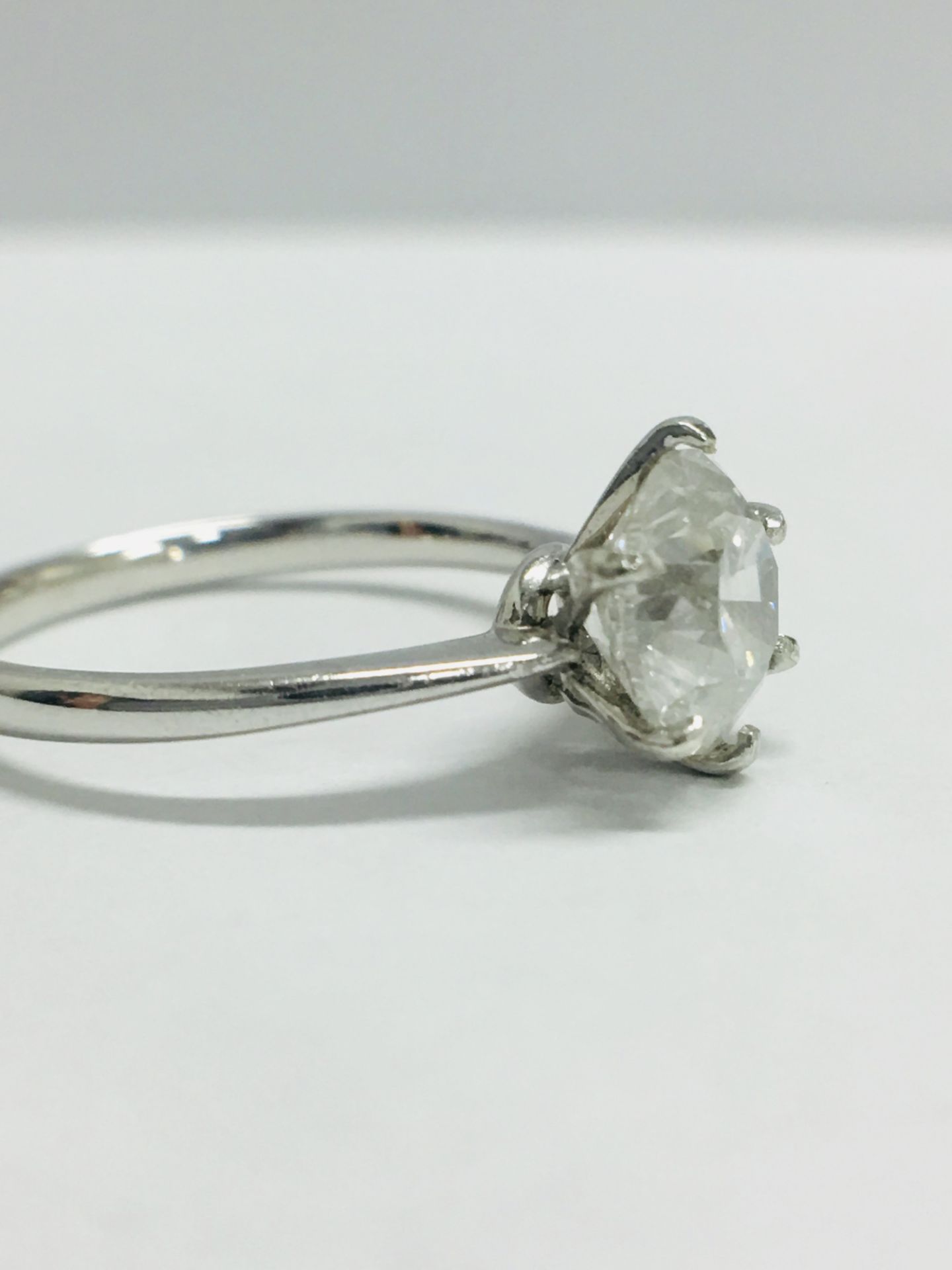 1.60Ct Diamond Solitaire Ring, - Image 6 of 9