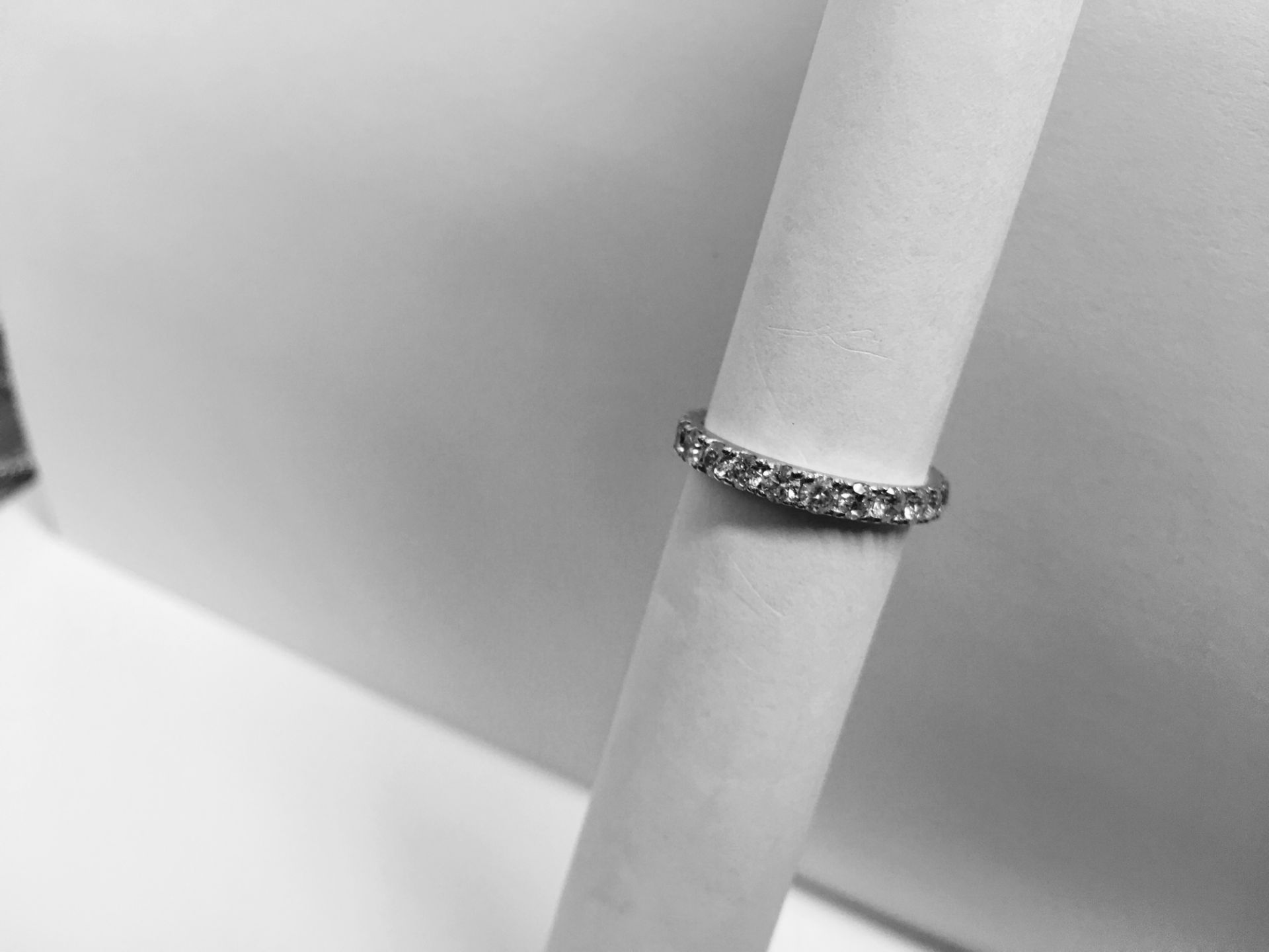 1.50Ct Paltinum Full Eternity Ring. - Image 15 of 17