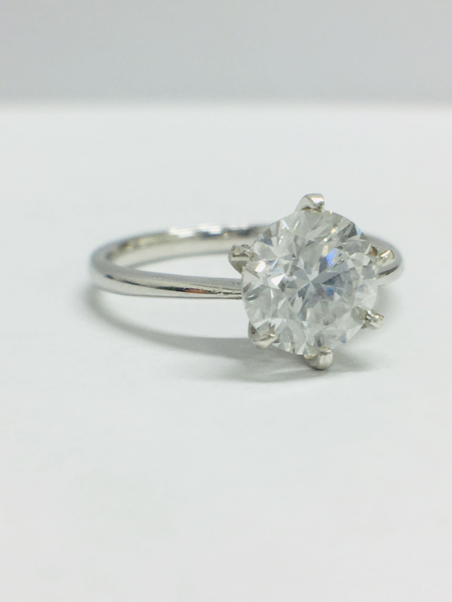 1.60Ct Diamond Solitaire Ring, - Image 7 of 9