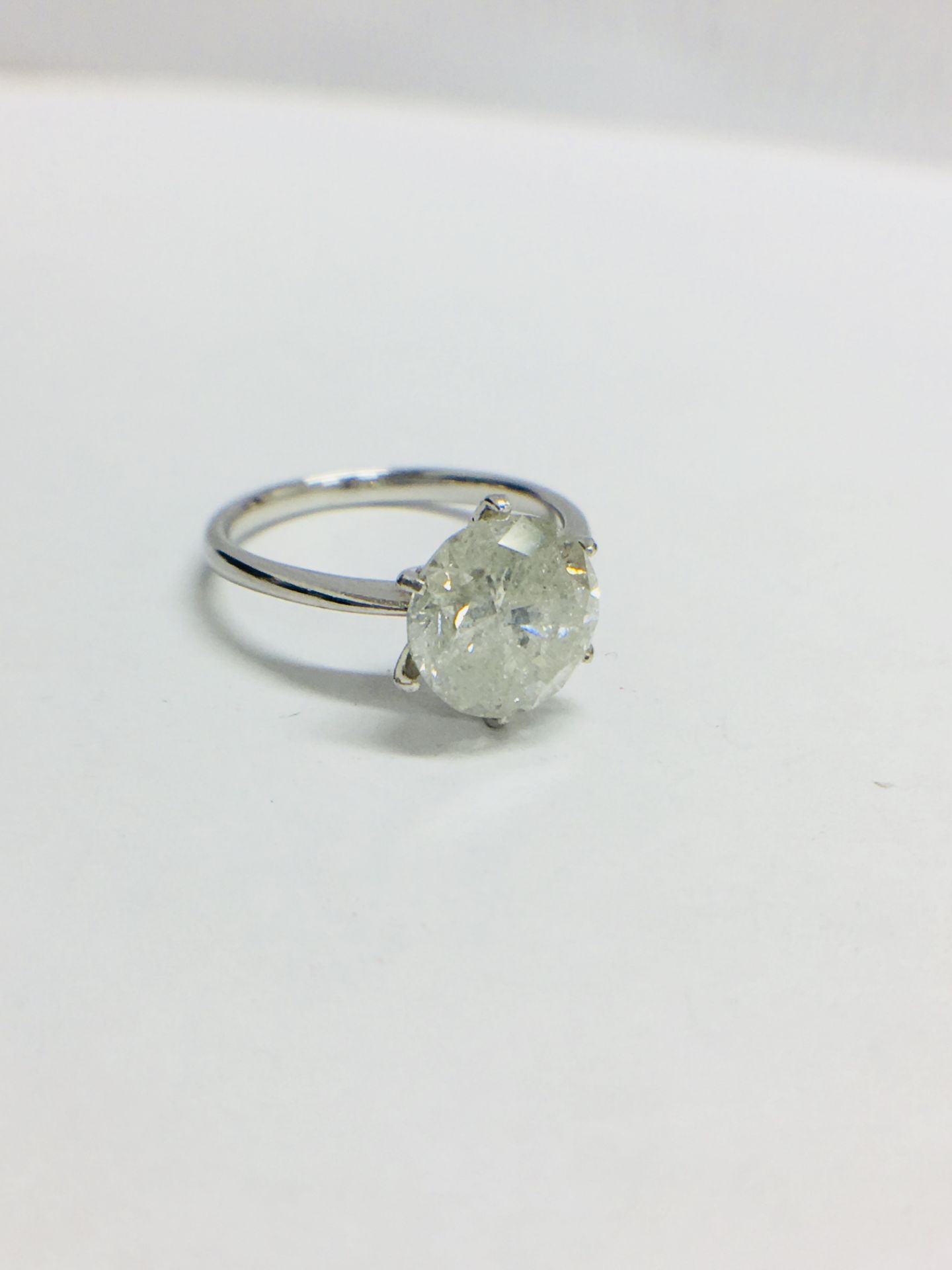 3.13Ct Brilliant Cut Natural Diamond, - Image 3 of 5