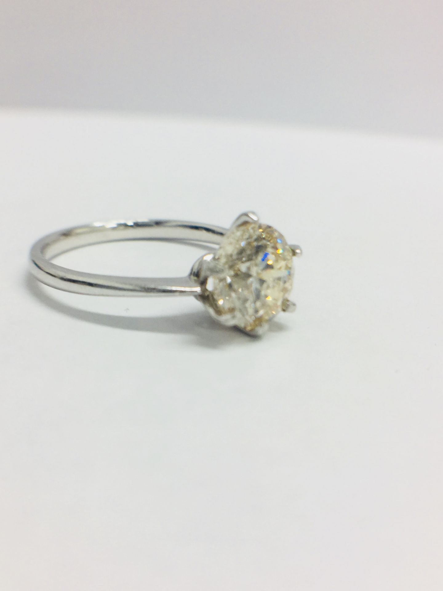 1.50Ct Solitaire Diamond Ring, - Image 5 of 7