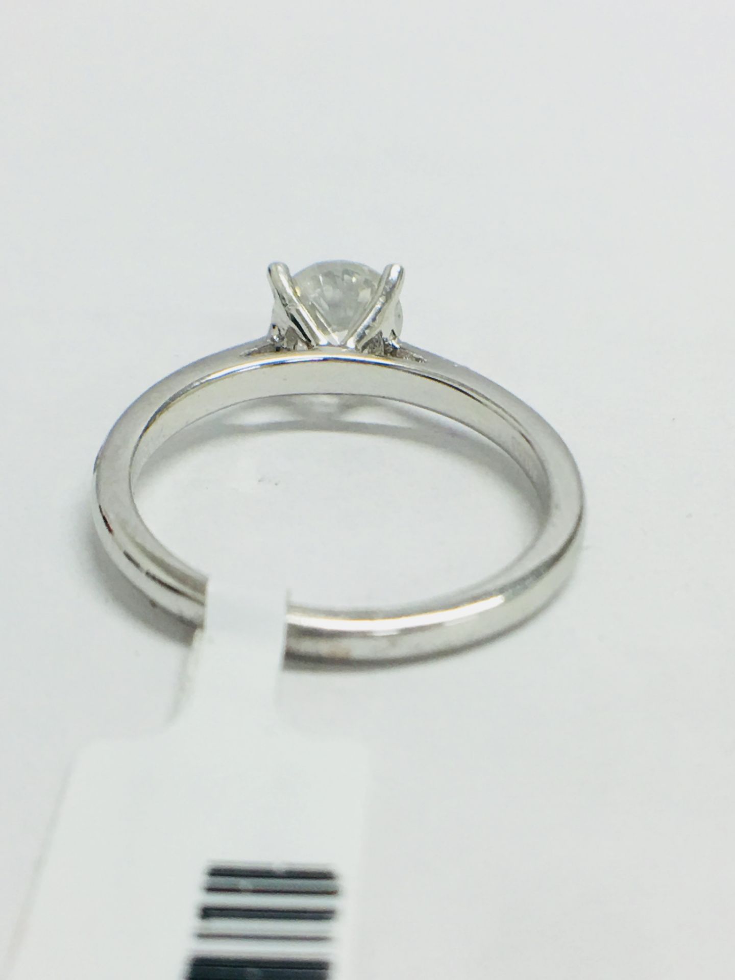 1.05Ct Brilliant Cut Diamond Set In Platinum Setting, - Image 6 of 7