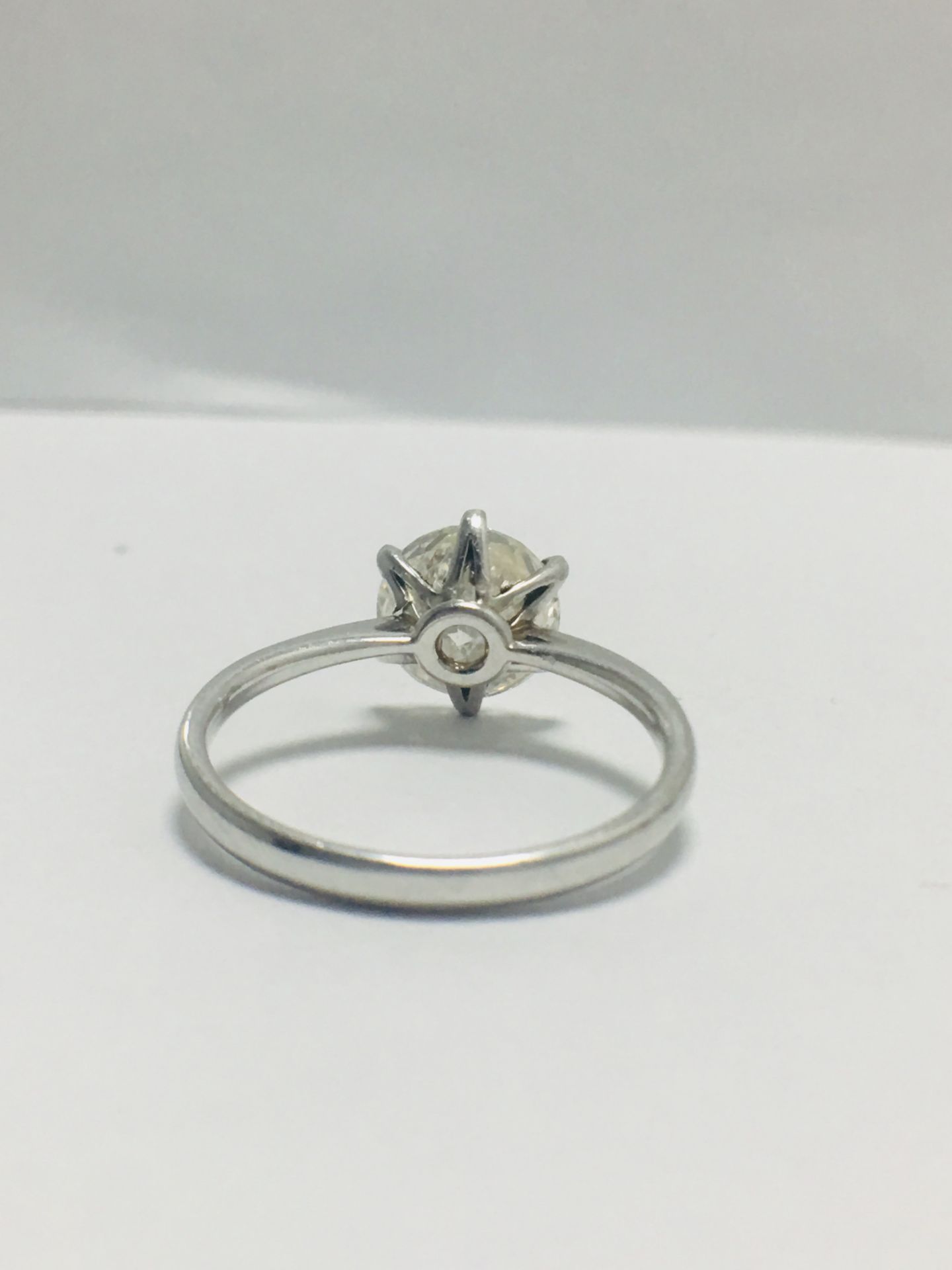 2.08Ct Brilliant Cut Solitaire Ring Set In Platinum - Image 4 of 7