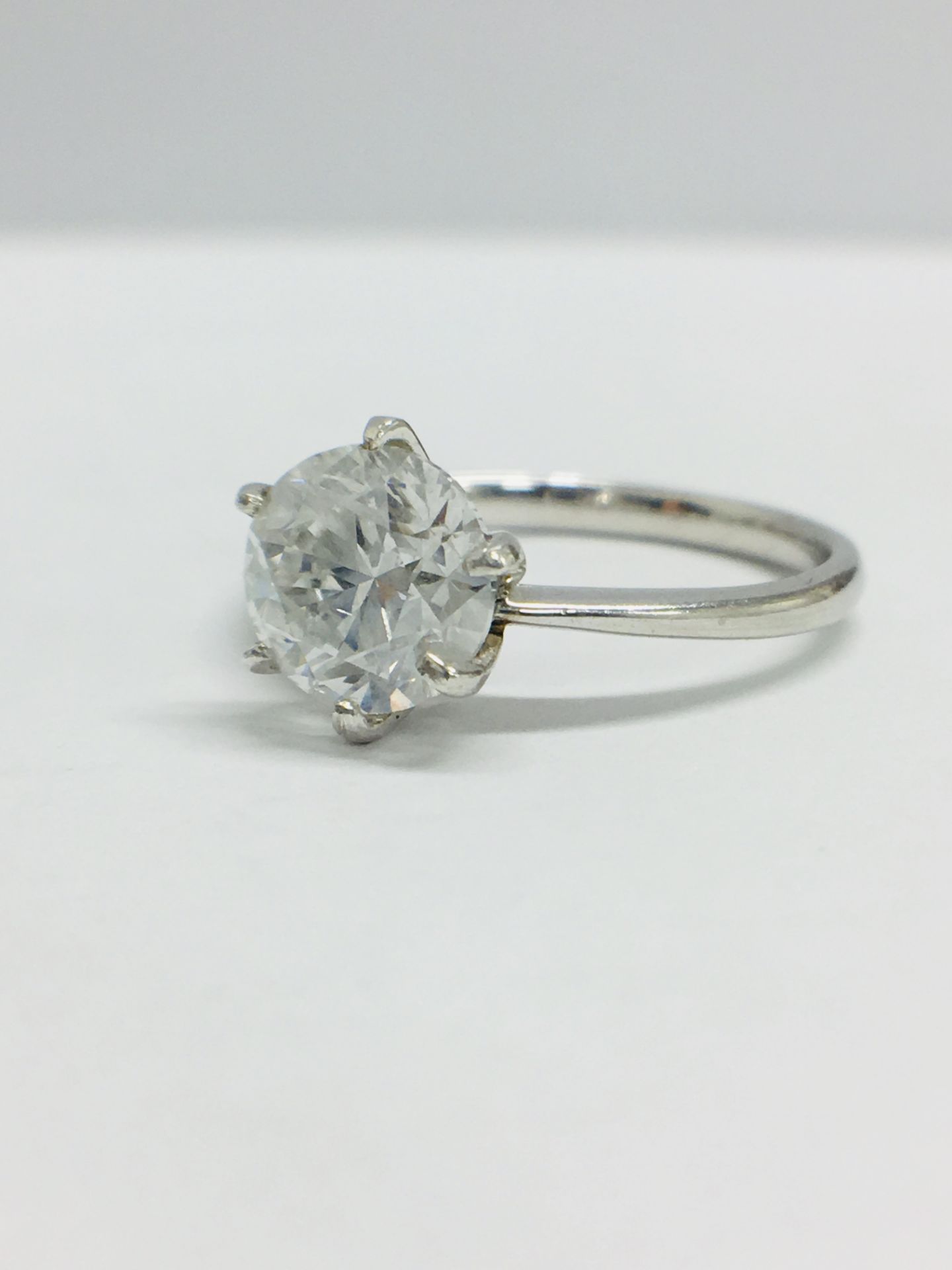 1.60Ct Diamond Solitaire Ring, - Image 2 of 9