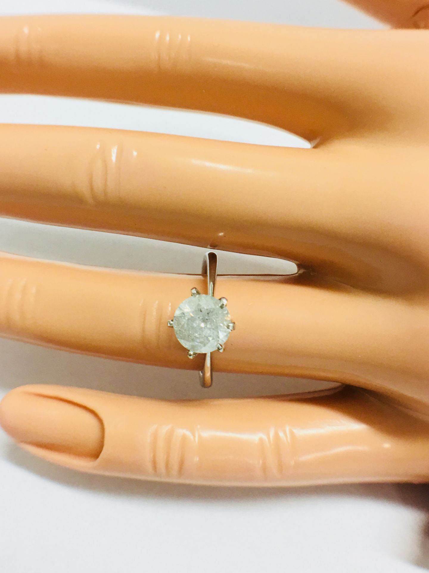 1.50Ct Diamond Solitaire Set In 18Ct Gold. - Image 6 of 6