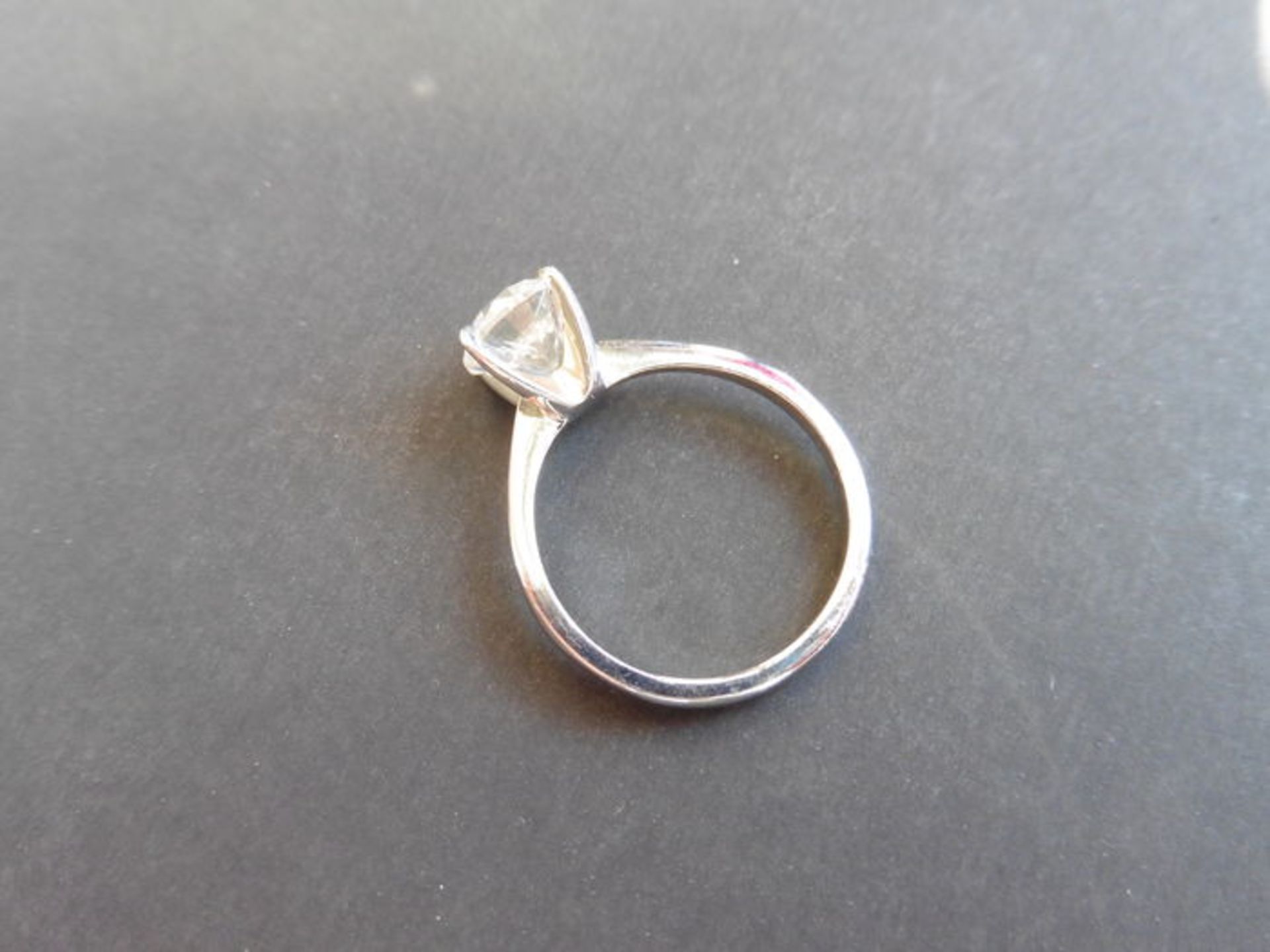 1.32Ct Diamond Solitaire Ring With An Brilliant Cut Diamond. - Image 2 of 3