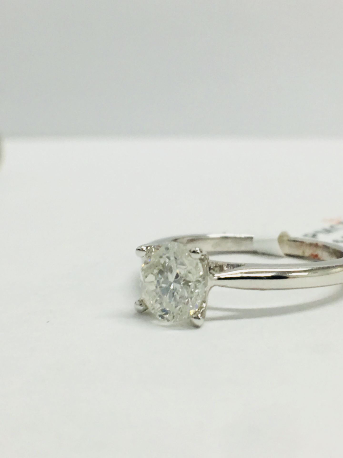 1.05Ct Brilliant Cut Diamond Set In Platinum Setting, - Image 2 of 7