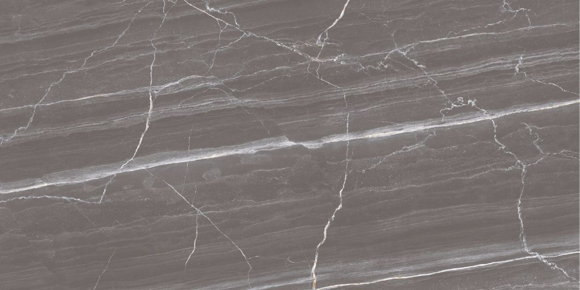 Graffito Nero - Grey Marble Effect - 60 X 120Cm - Porcelain Tiles - 75 Boxes (108 Sqm)