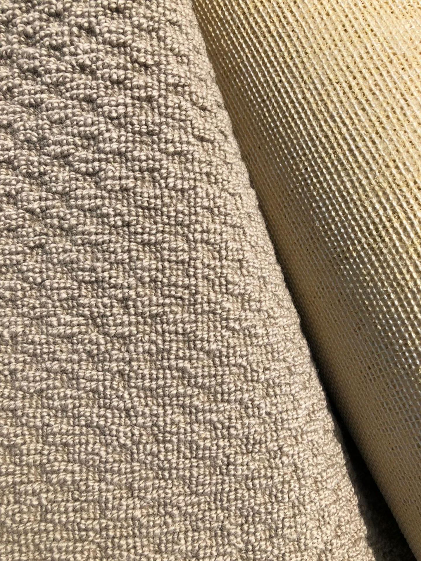 Beige Wool Twist 5.25M x 4M