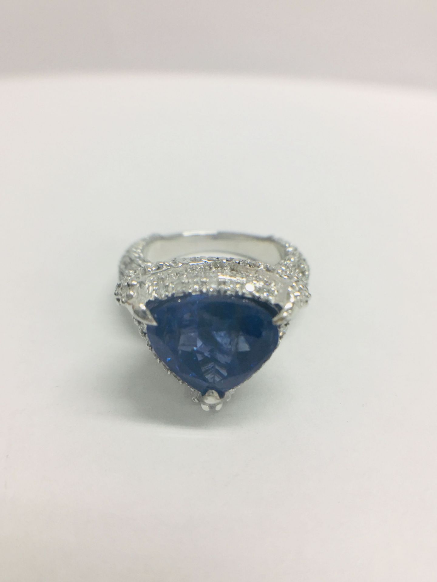 Platinum Tanzanite Ring