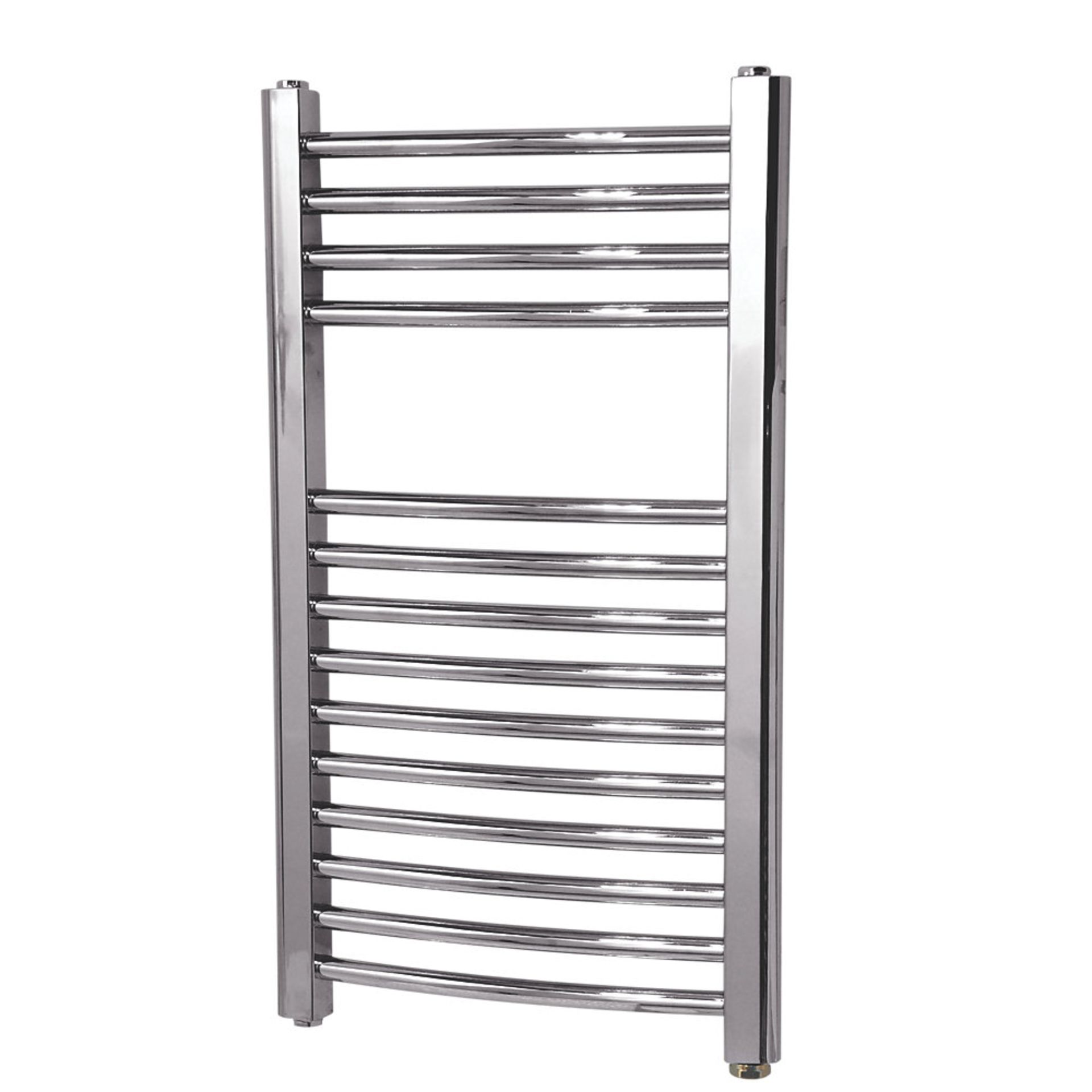 (UK181) 600x812mm White Double Panel Horizontal Colosseum Traditional Radiator. RRP £376.99. Made - Image 2 of 3