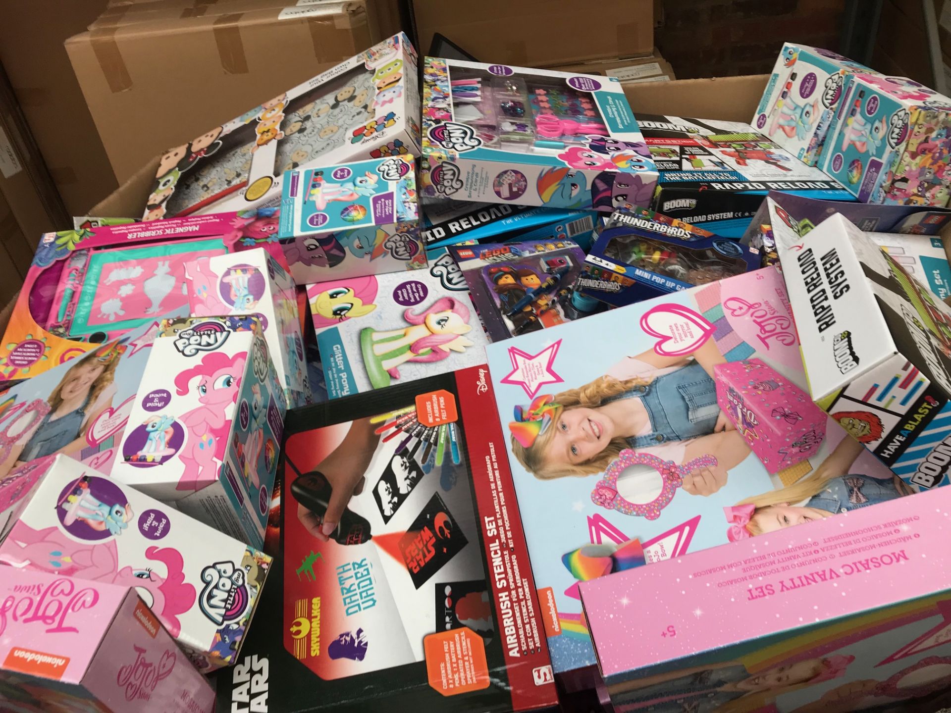 (Os16) Mixed Pallet To Contain 867 New Items To Include: My Little Pony Glitter Pony Set, Thunderbir - Image 2 of 8