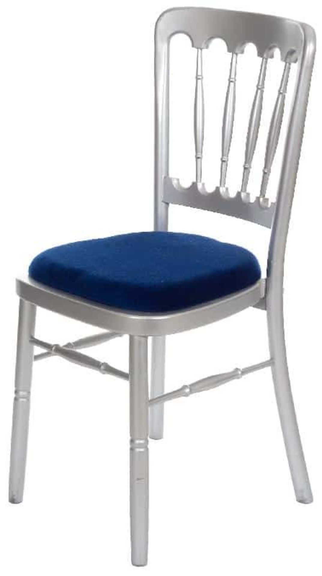 42 x silver fiesta chairs