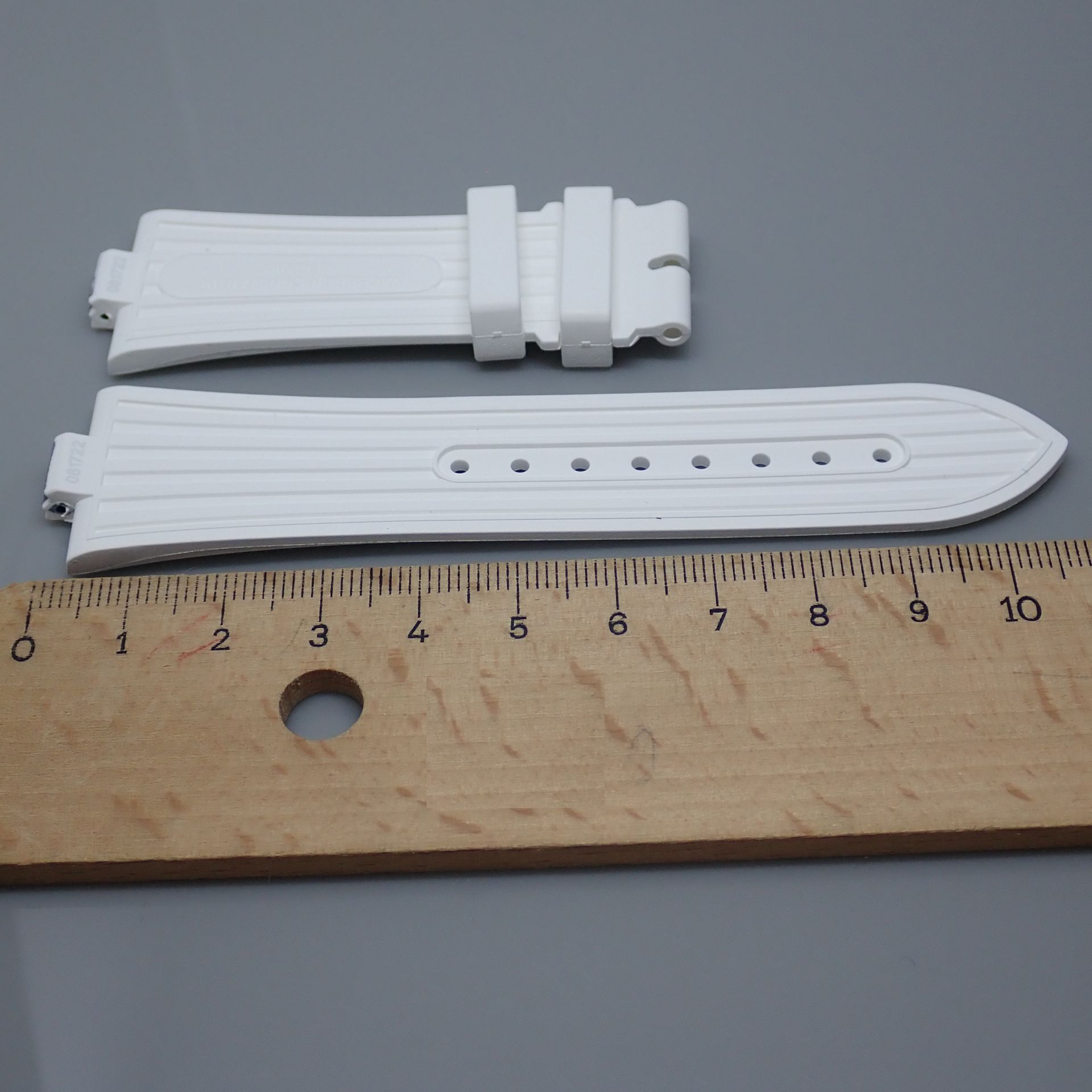 Vacheron Constantin / White Rubber Strap - Image 5 of 5