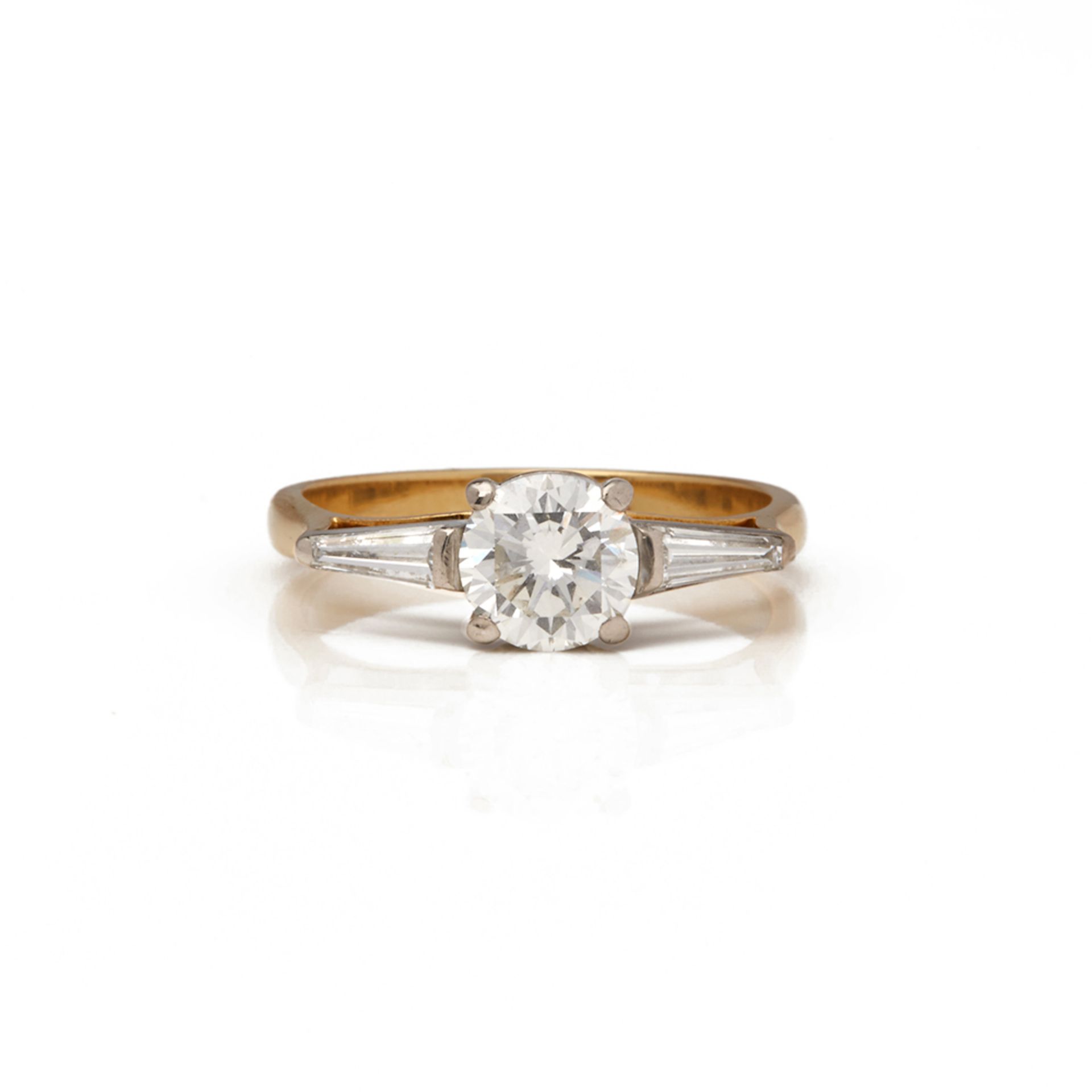 18k Yellow Gold Diamond Ring - Image 8 of 8